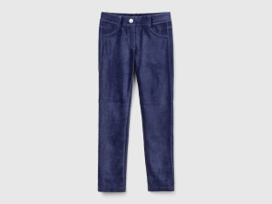 Pantalon super skinny en chenille Pantalon super skinny en chenille