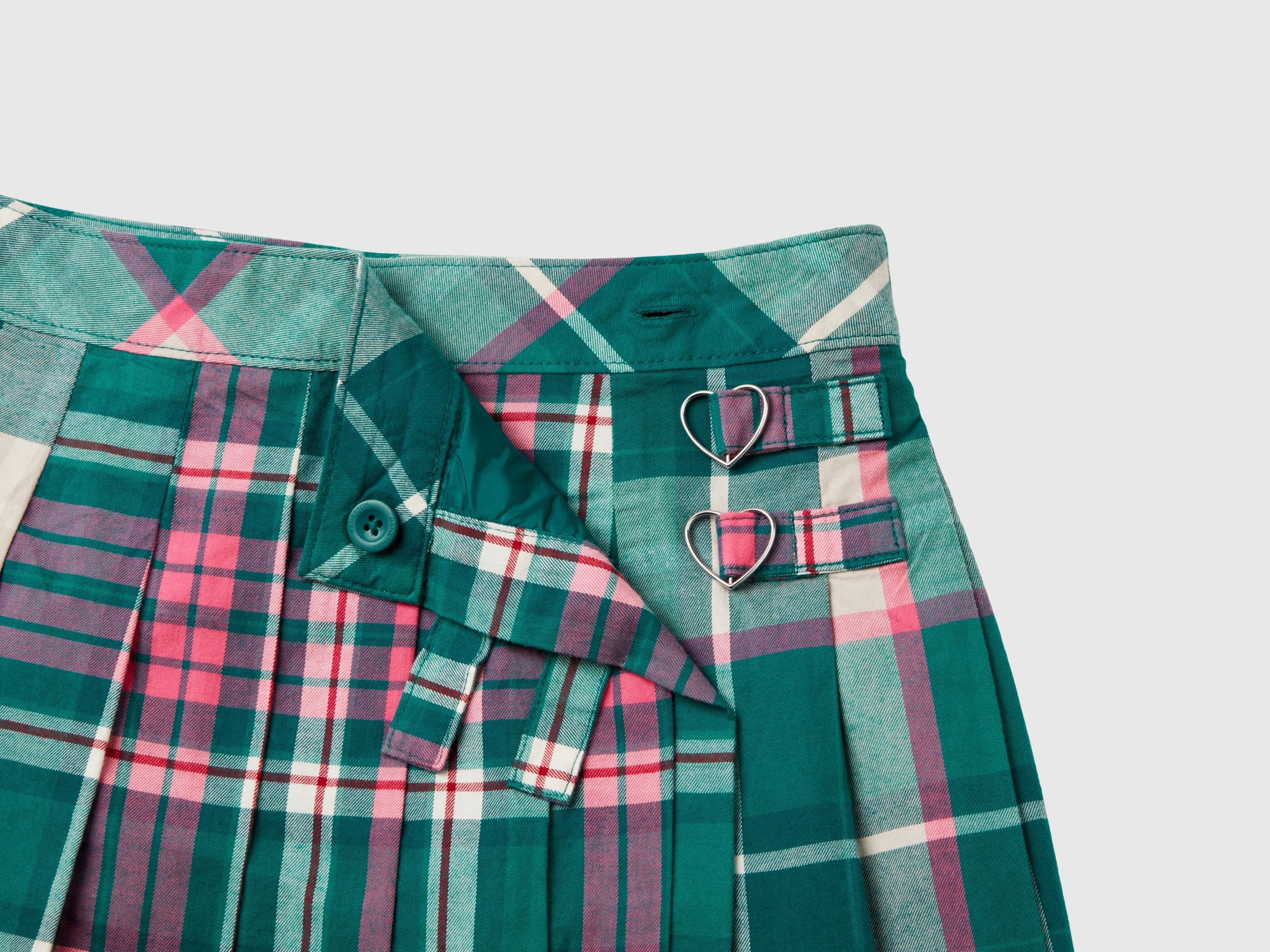 Jupe plissée à carreaux – Image 3