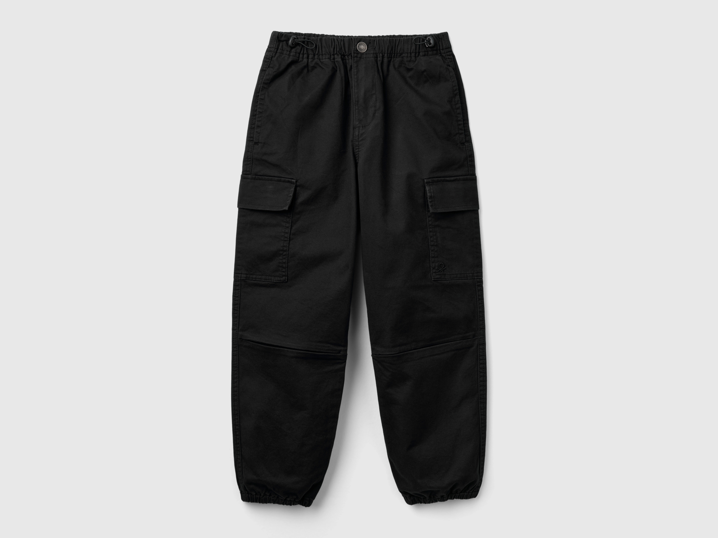 Pantalon parachute en coton stretch Pantalon parachute en coton stretch