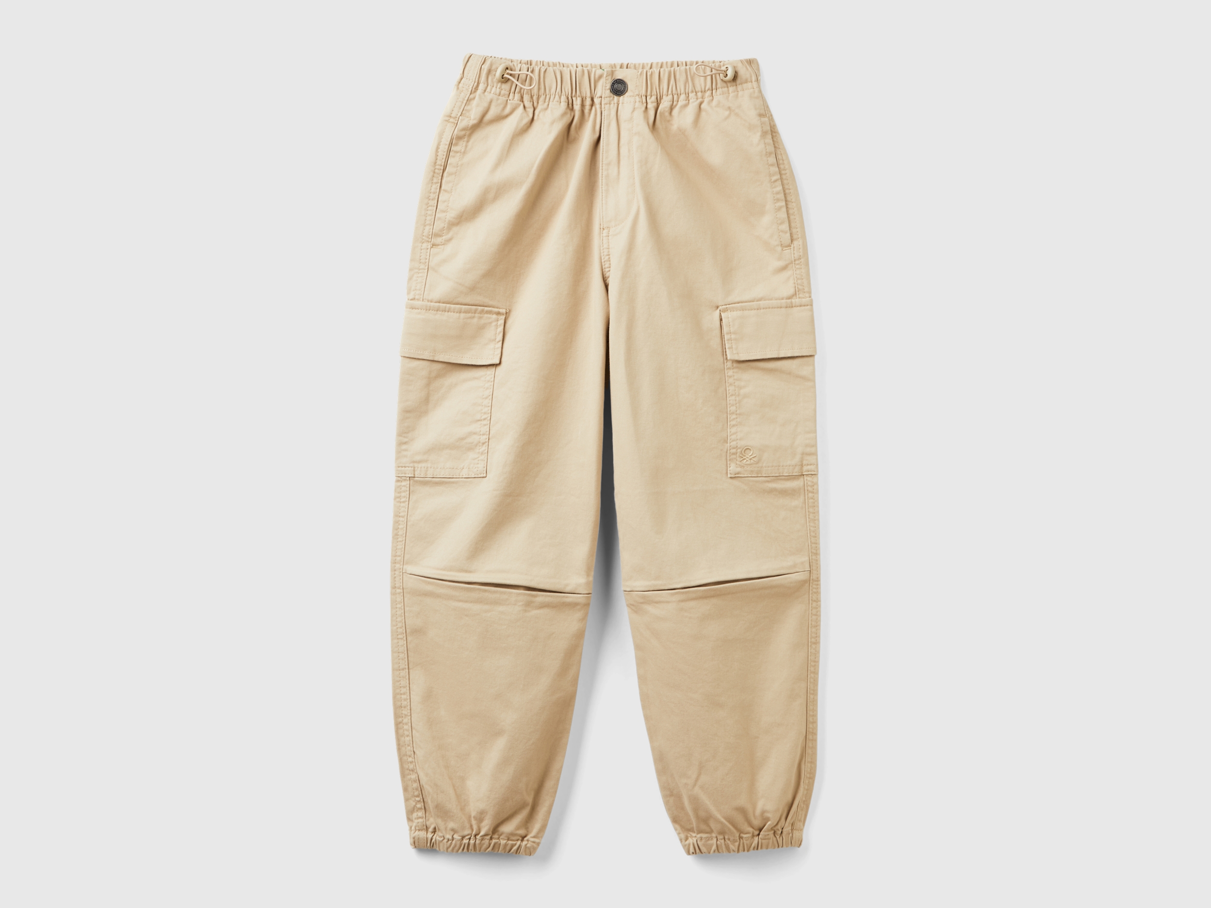 Pantalon parachute en coton stretch Pantalon parachute en coton stretch