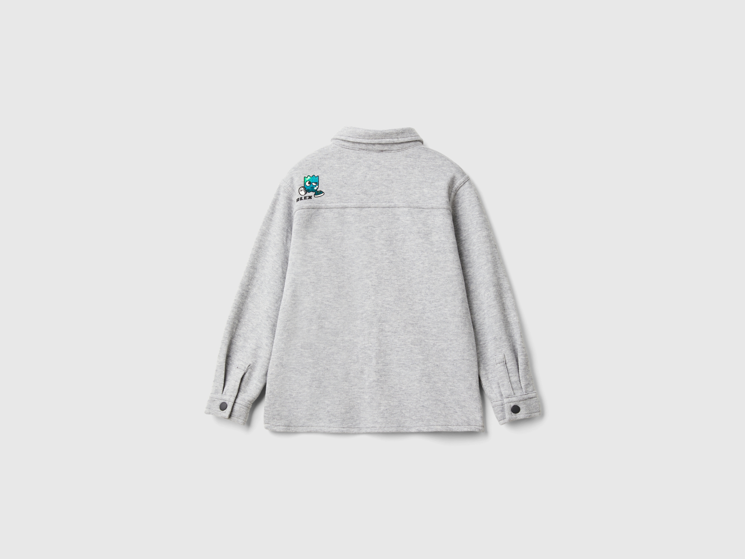 Chemise à manches longues avec poche imprimée – Image 2