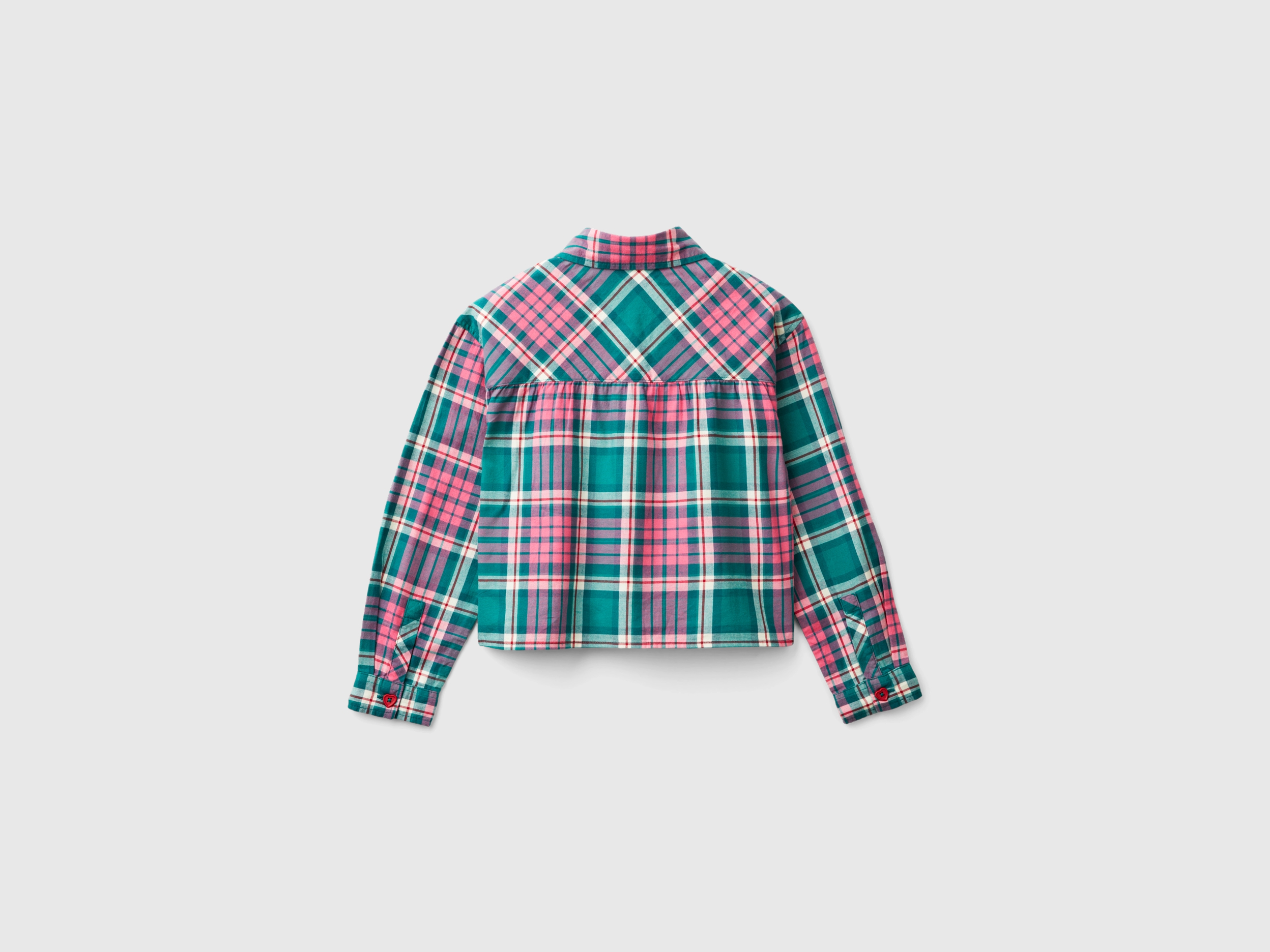 Chemise à carreaux 100 % coton – Image 2