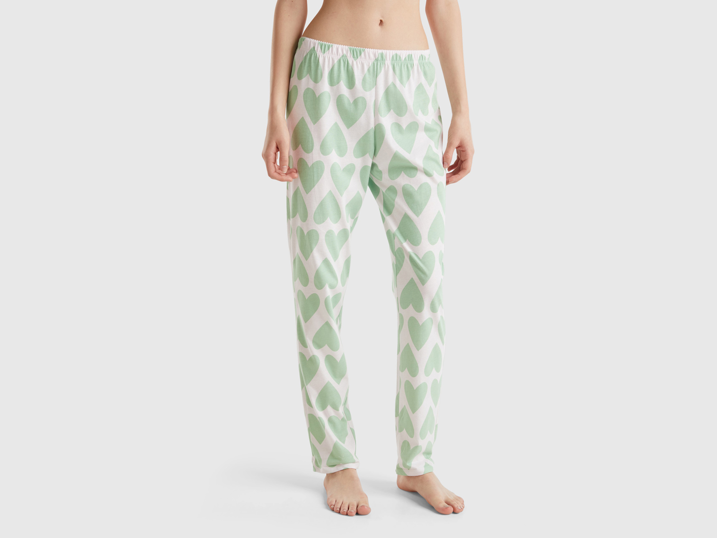 Pantalon à imprimé cœur Pantalon à imprimé cœur