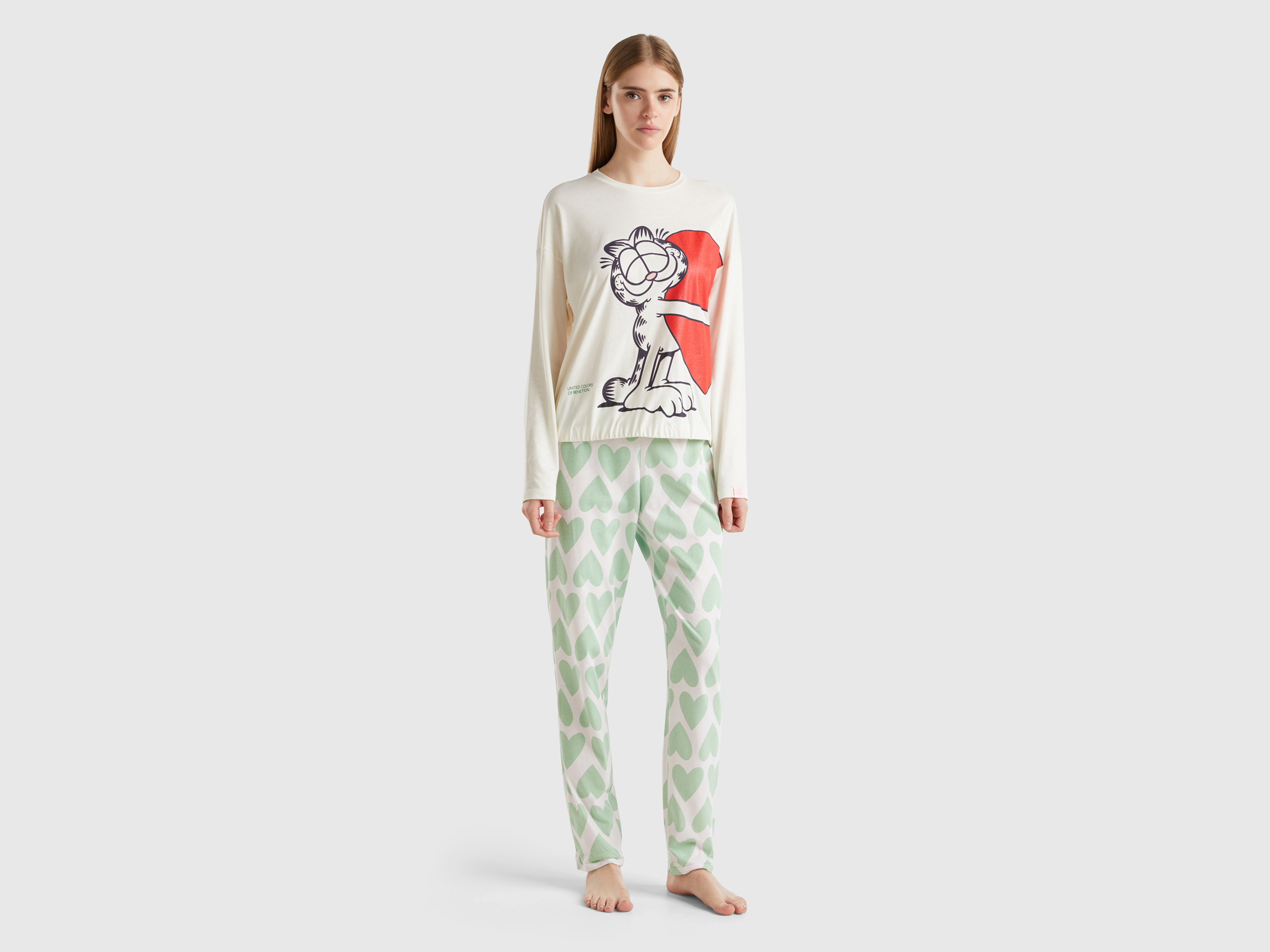 Pantalon à imprimé cœur – Image 6