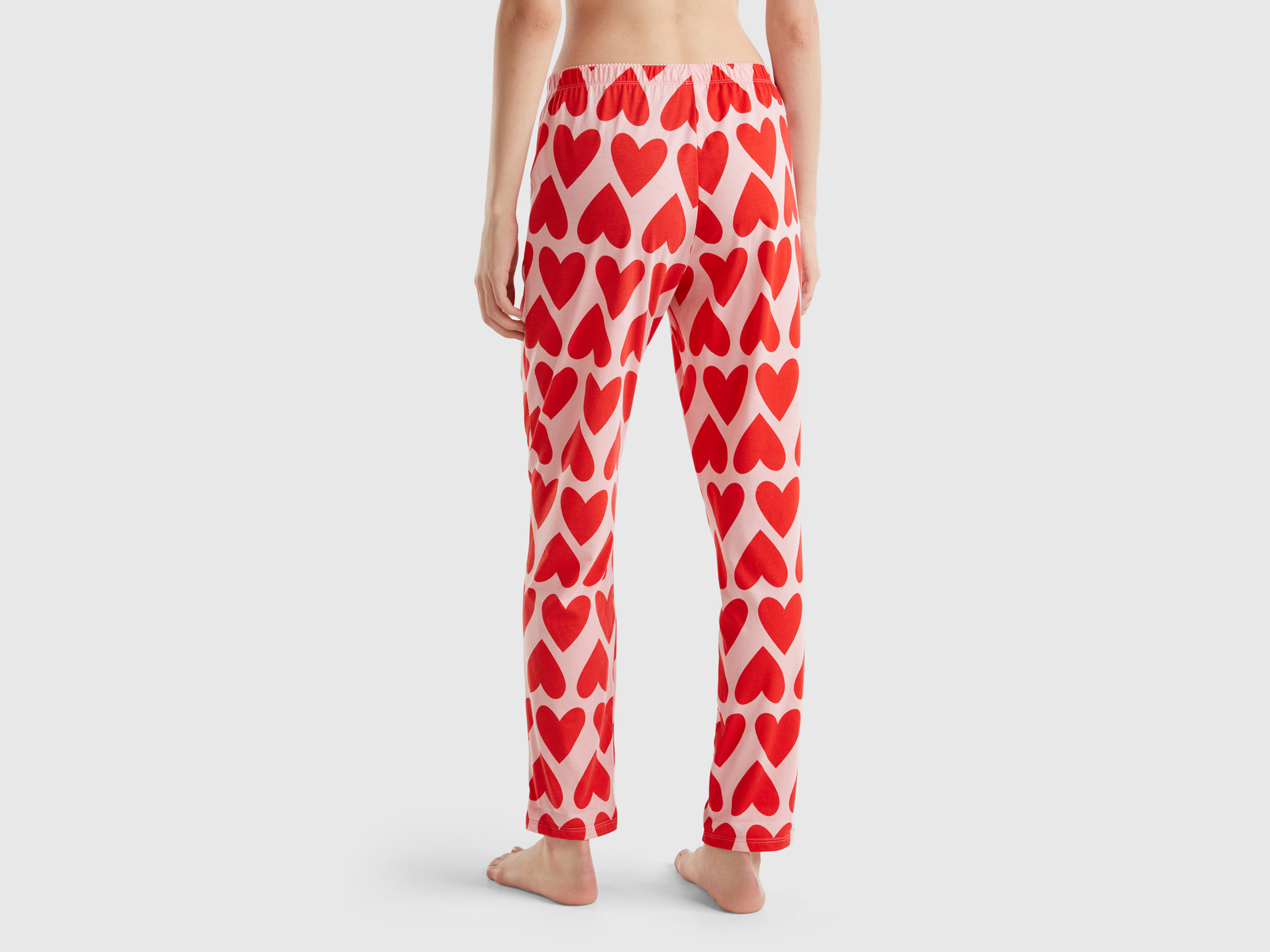 Pantalon à imprimé cœur – Image 2