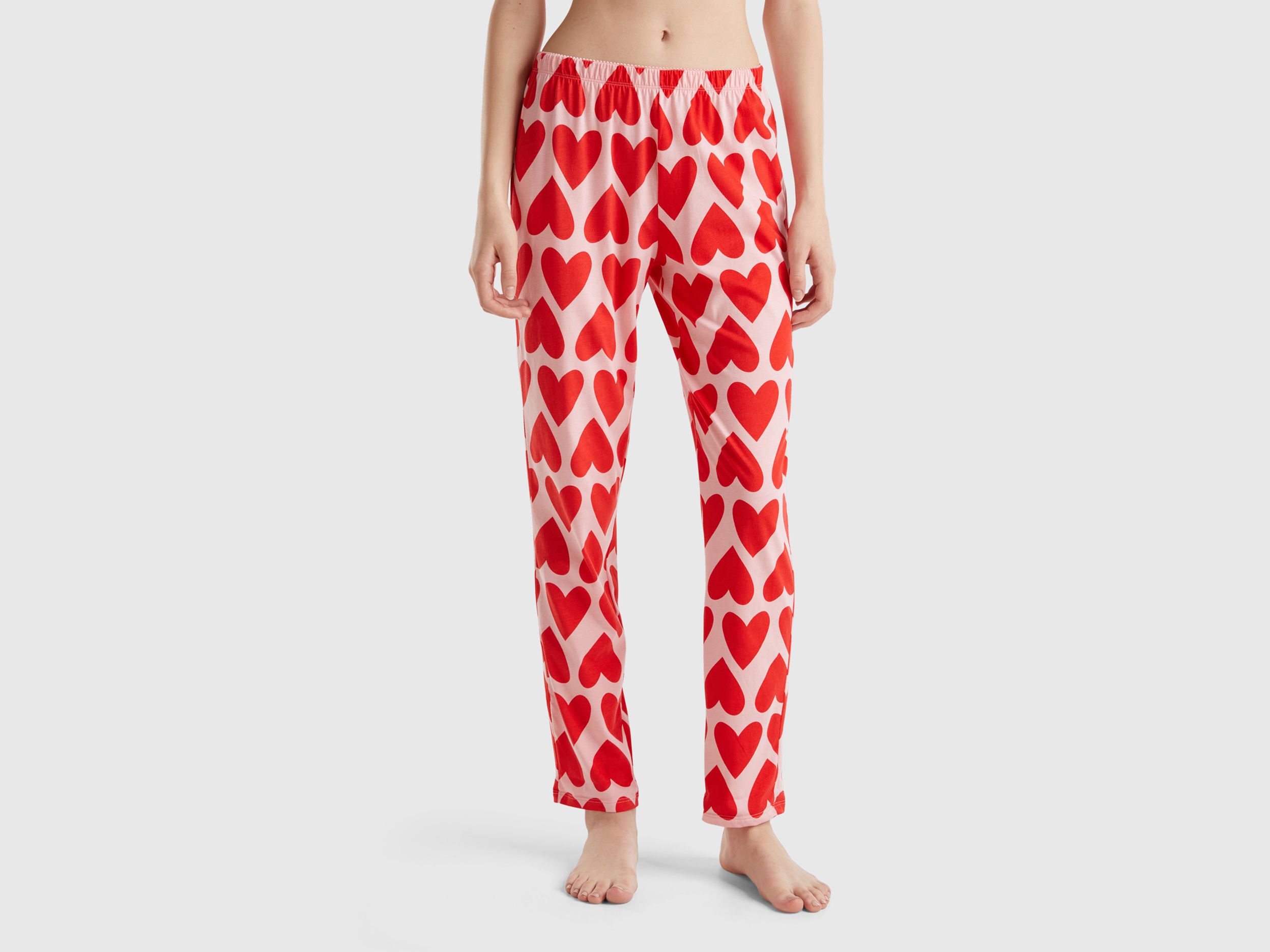 Pantalon à imprimé cœur Pantalon à imprimé cœur