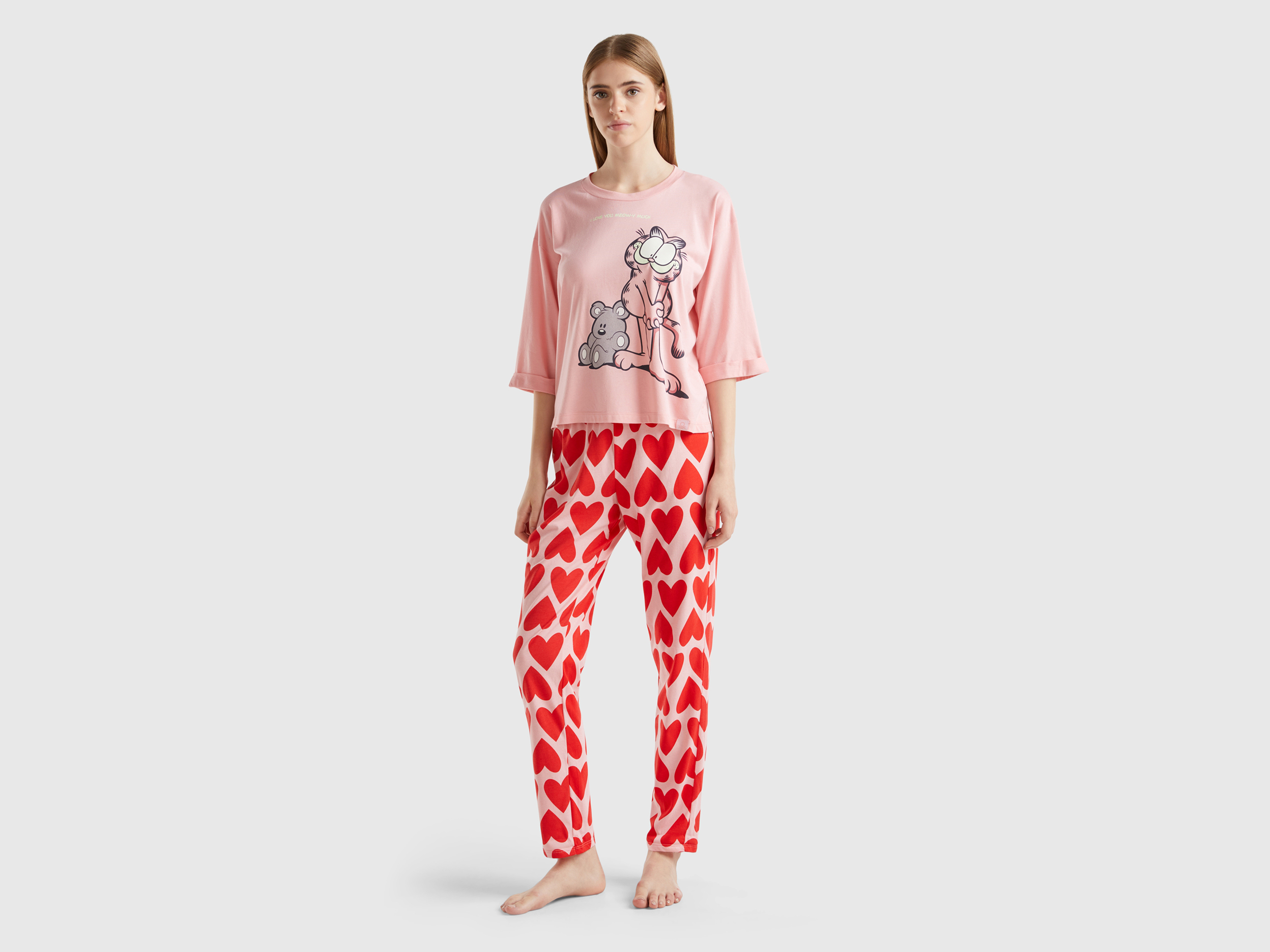 Pantalon à imprimé cœur – Image 6