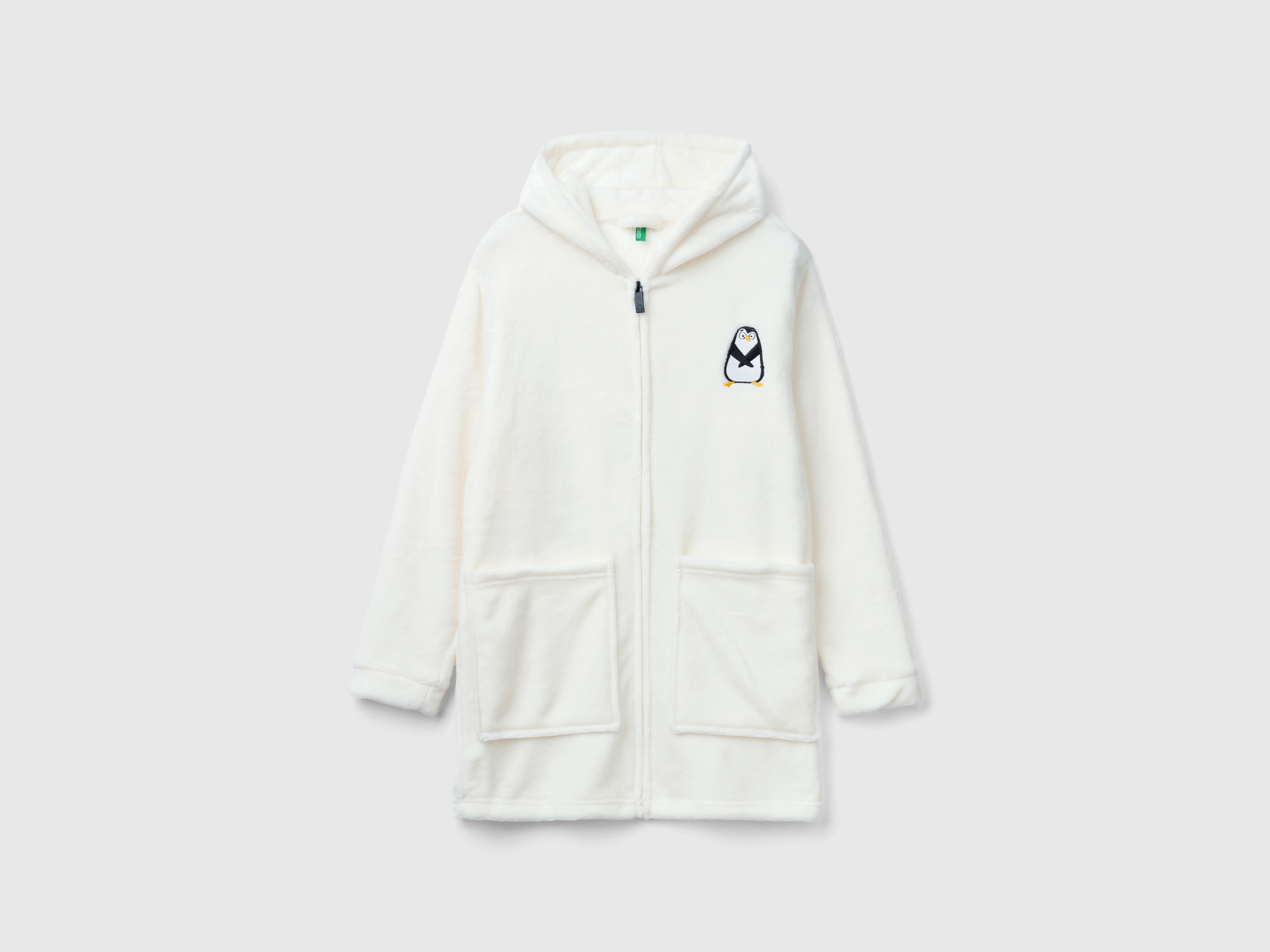 Peignoir à broderie pingouin Peignoir à broderie pingouin