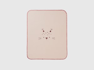 Couverture en polaire à broderie animal Couverture en polaire à broderie animal