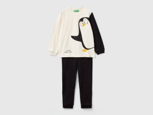 Pyjama à imprimé pingouin Pyjama à imprimé pingouin