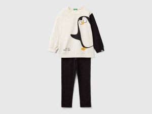 Pyjama à imprimé pingouin Pyjama à imprimé pingouin