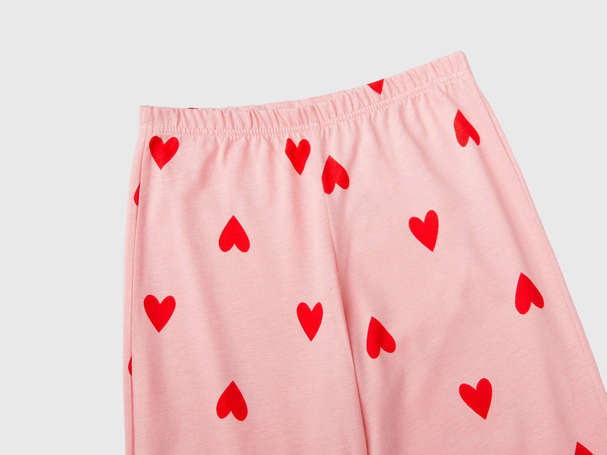 Pyjama long avec imprimé cœurs – Image 3