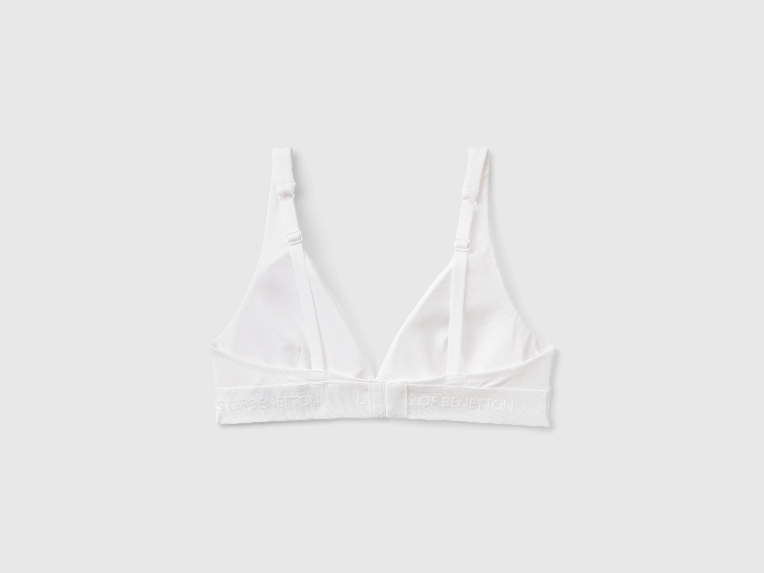 Soutien-gorge triangle en coton bio stretch – Image 2