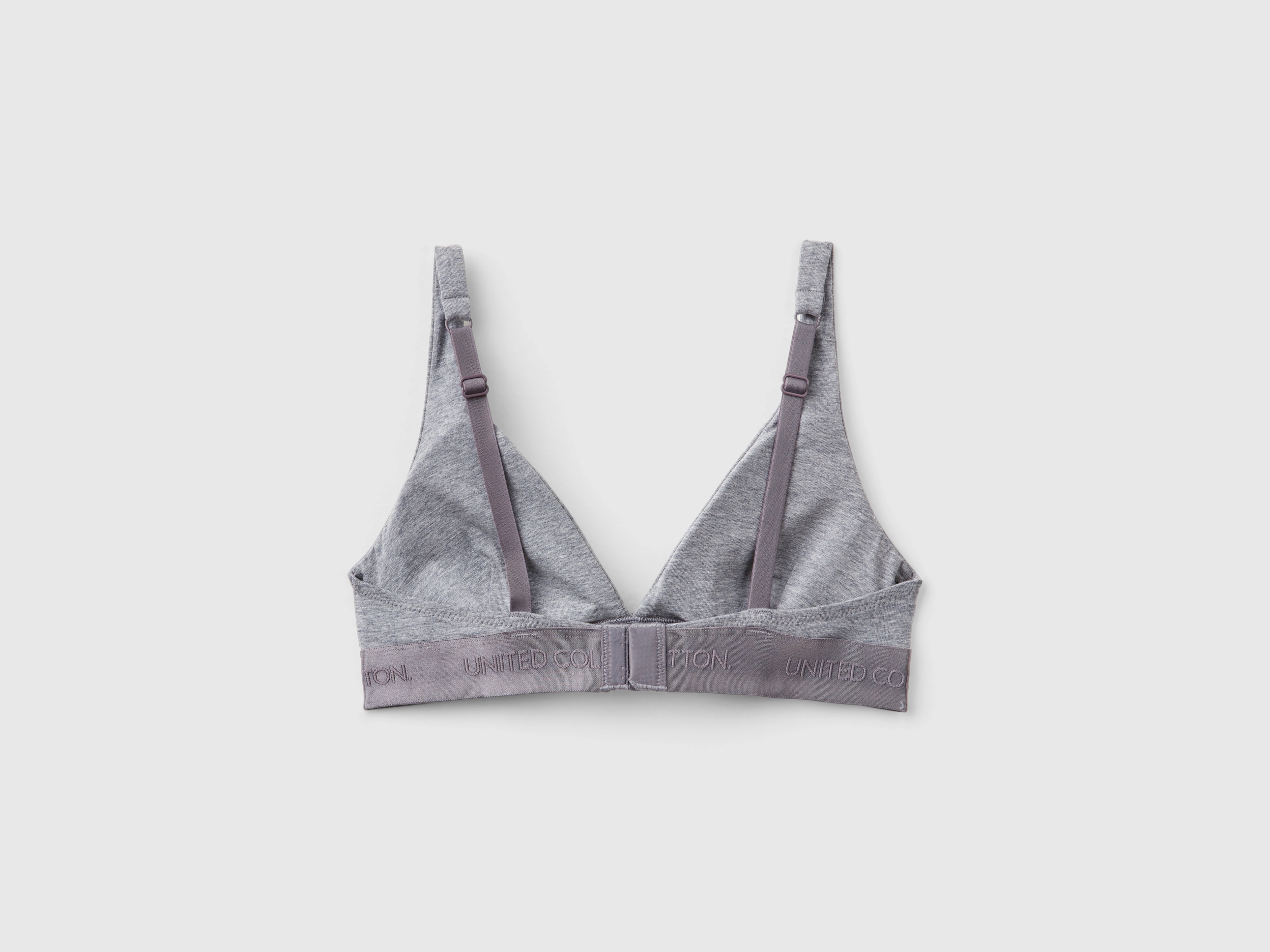 Soutien-gorge triangle en coton bio stretch – Image 2
