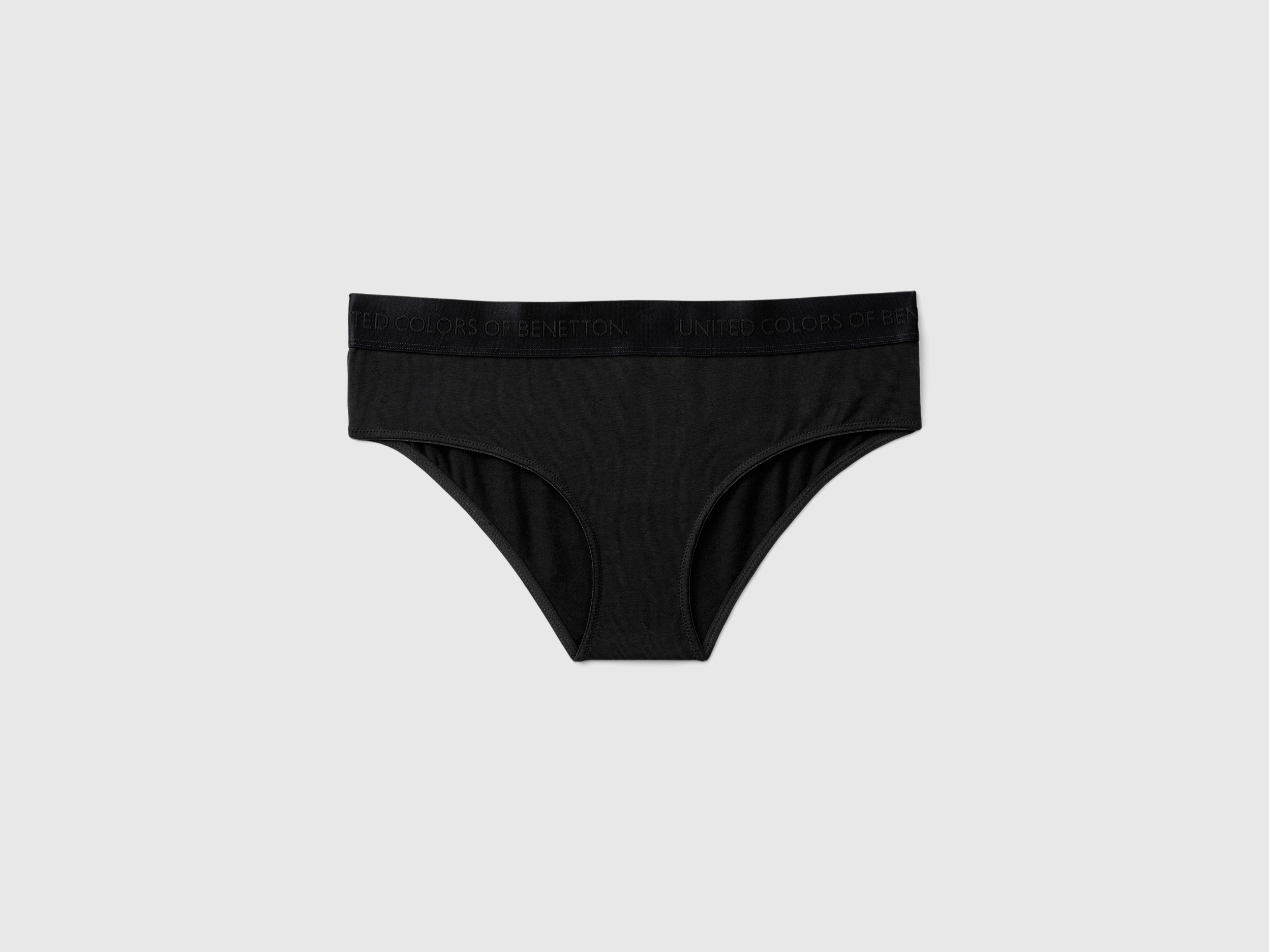 Culotte taille haute en coton bio stretch Culotte taille haute en coton bio stretch