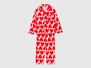 Pyjama à motif cœurs Pyjama à motif cœurs
