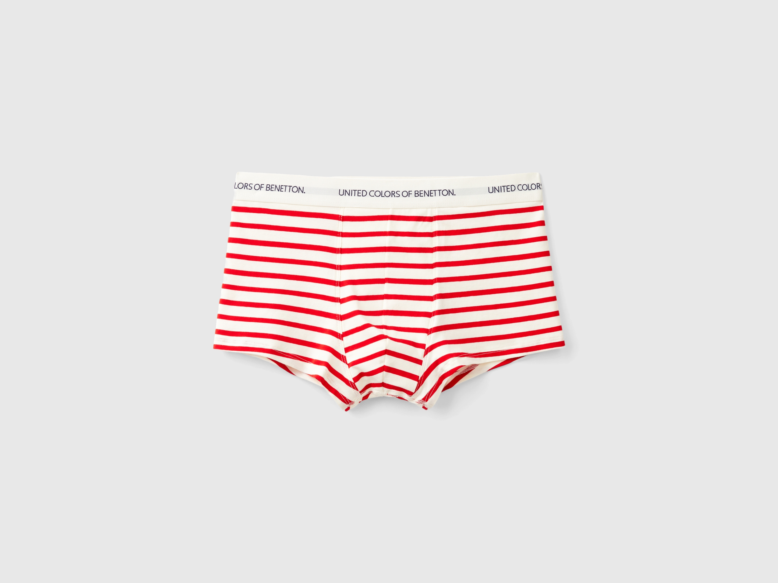 Boxer rayé en coton bio stretch Boxer rayé en coton bio stretch
