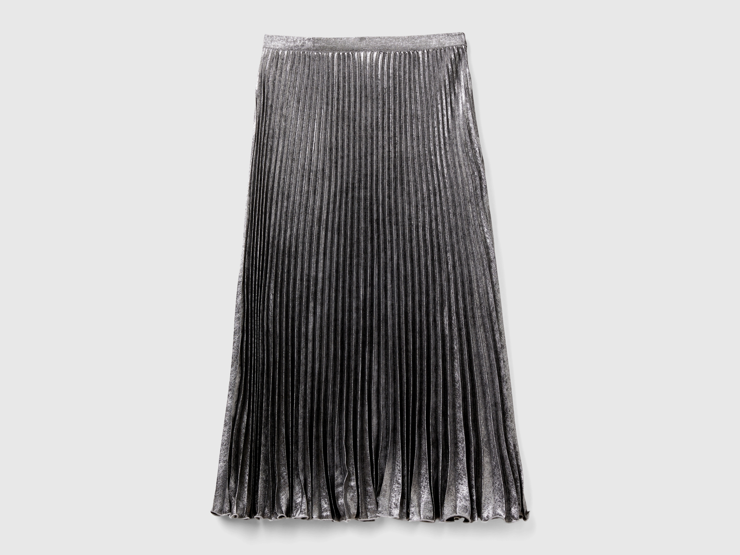 Jupe plissée en satin Jupe plissée en satin