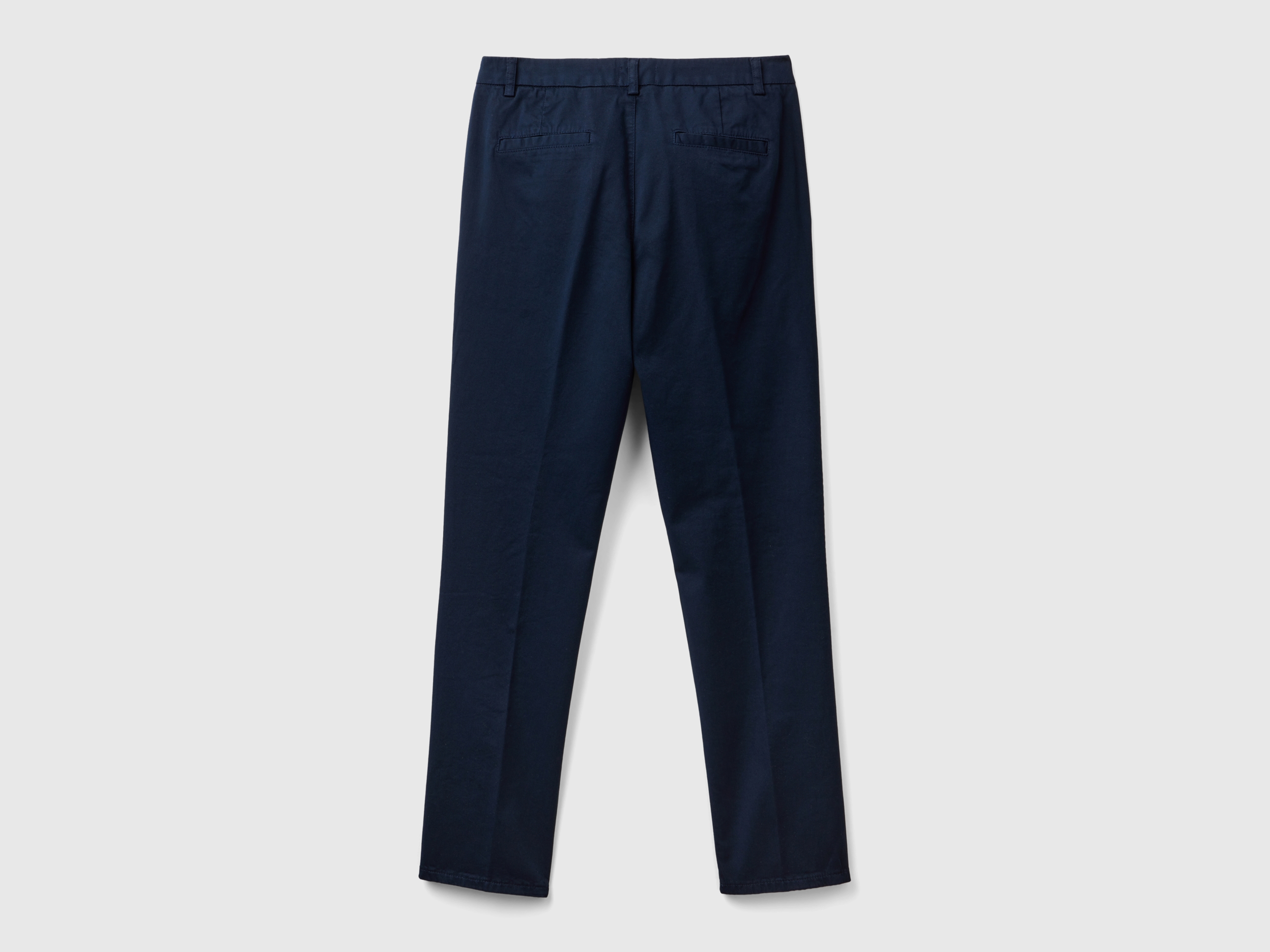 Chino slim bleu foncé en coton – Image 2