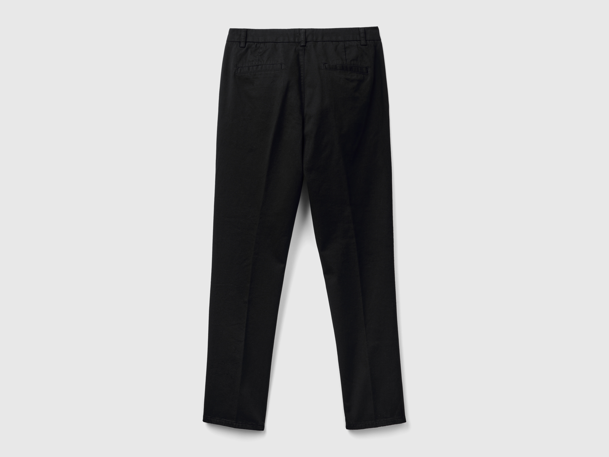 Chino slim noir en coton – Image 2