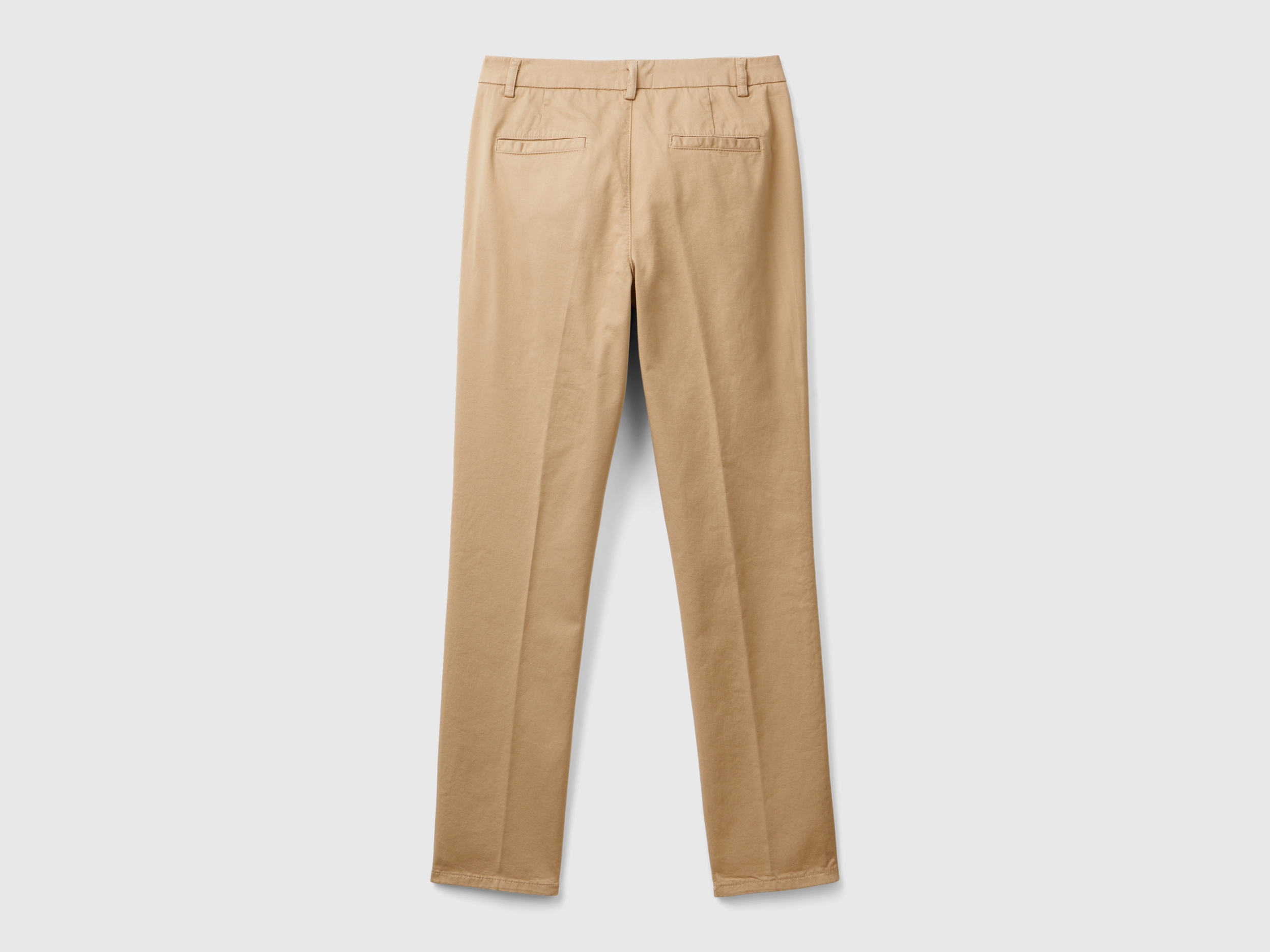 Chino slim beige en coton – Image 2