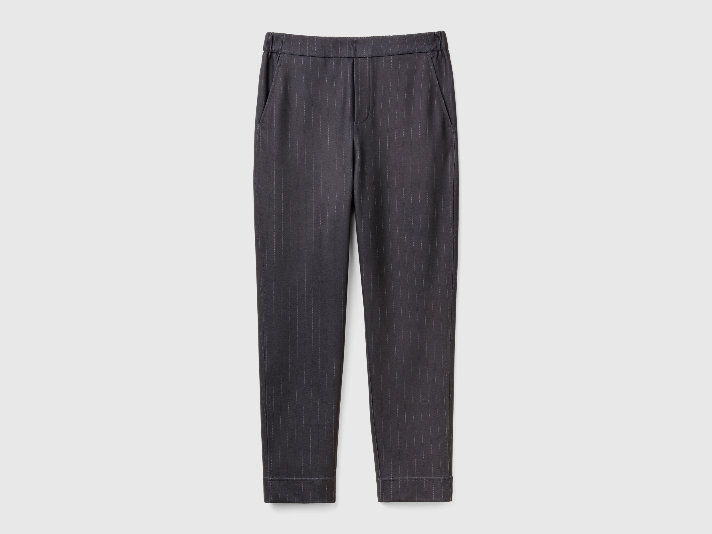 Pantalon de jogging noir à fines rayures Pantalon de jogging noir à fines rayures