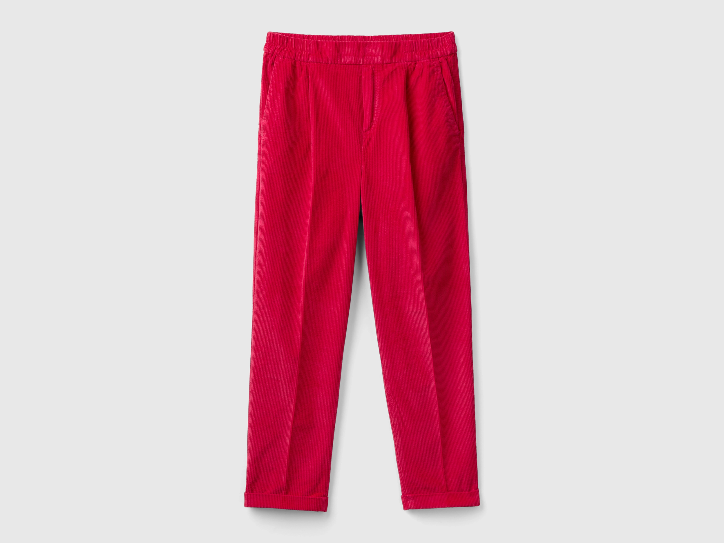 Chino en velours avec taille stretch Chino en velours avec taille stretch