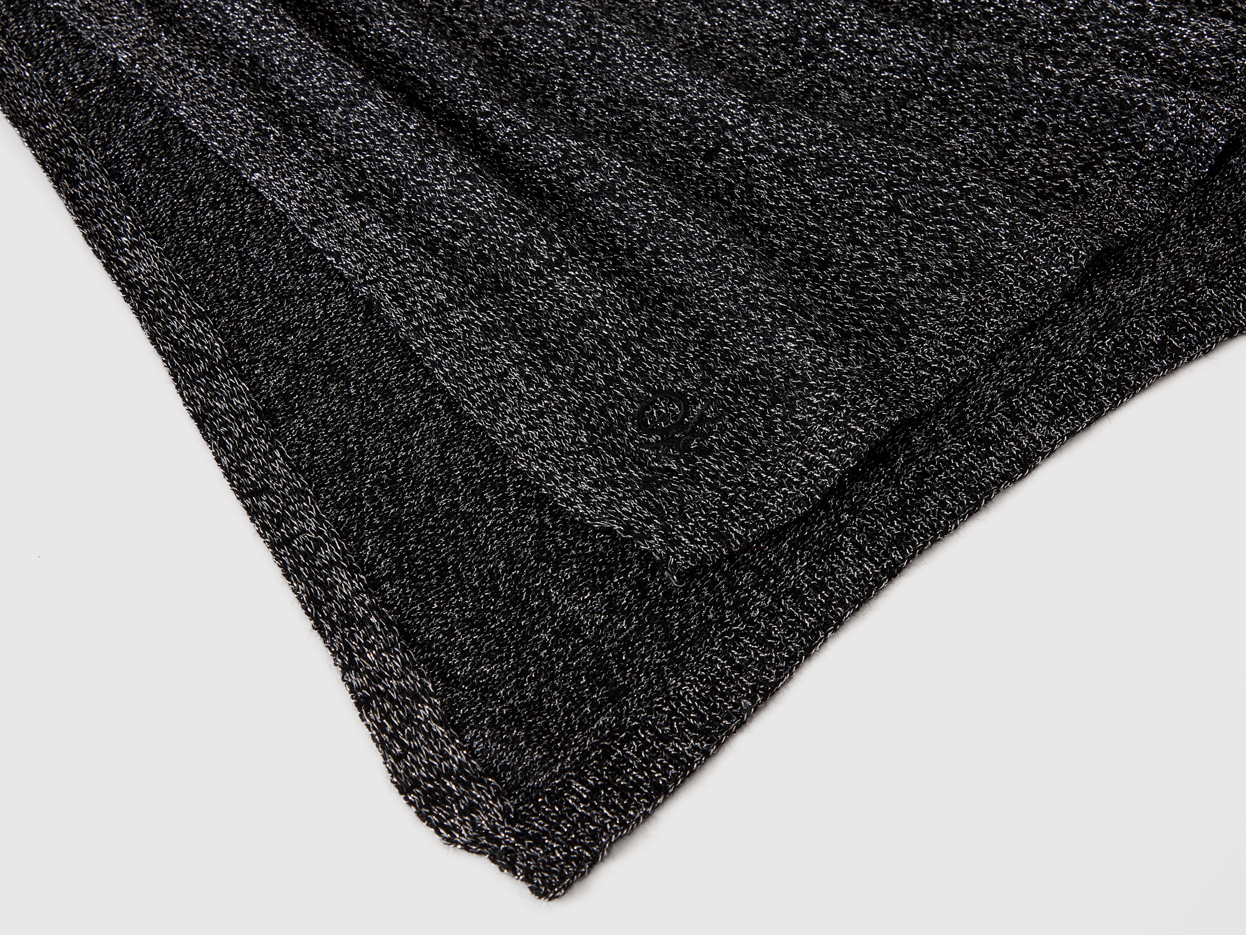 Étole en maille avec lurex – Image 2