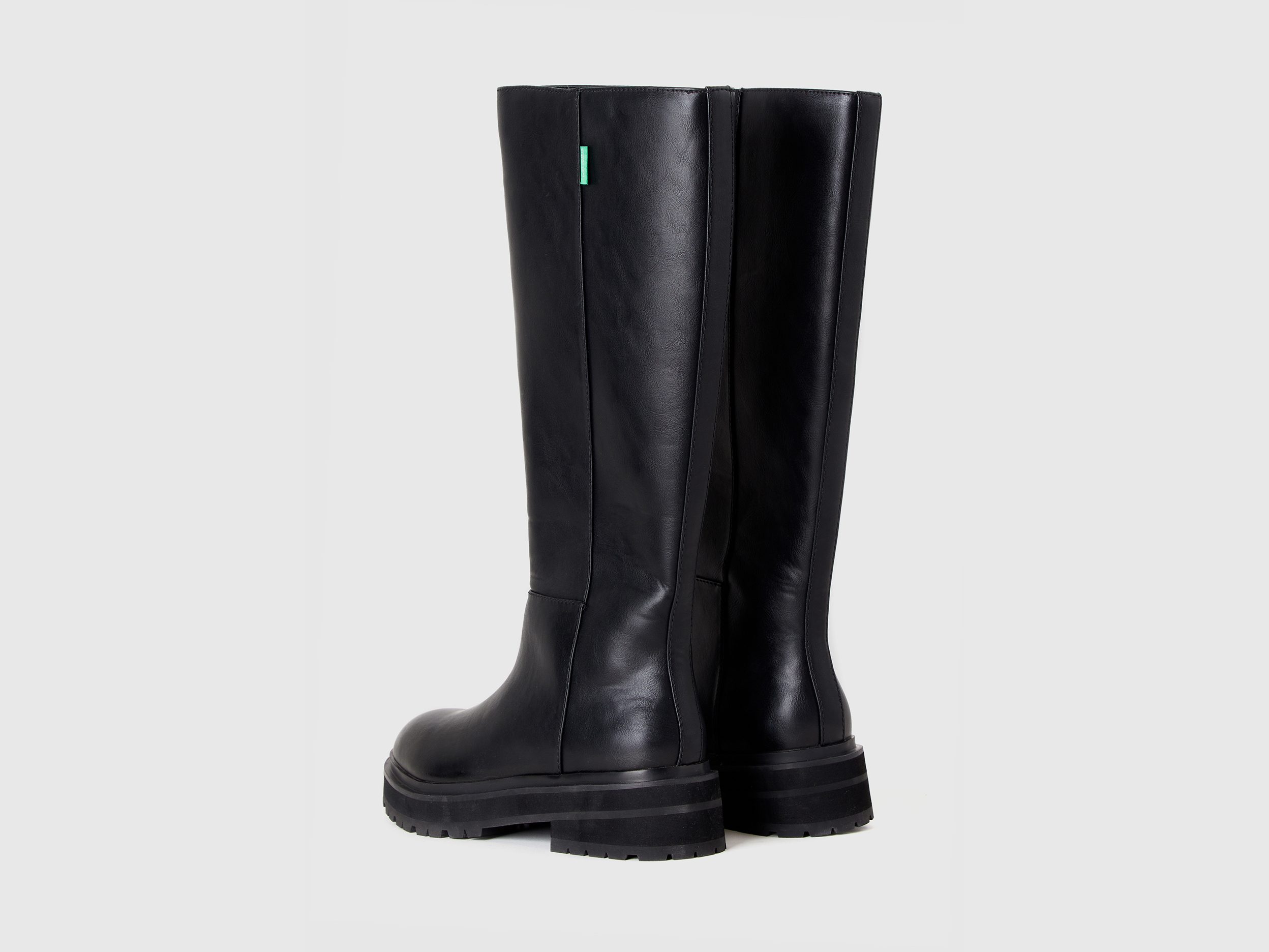 Bottes hautes en tissu enduit – Image 2