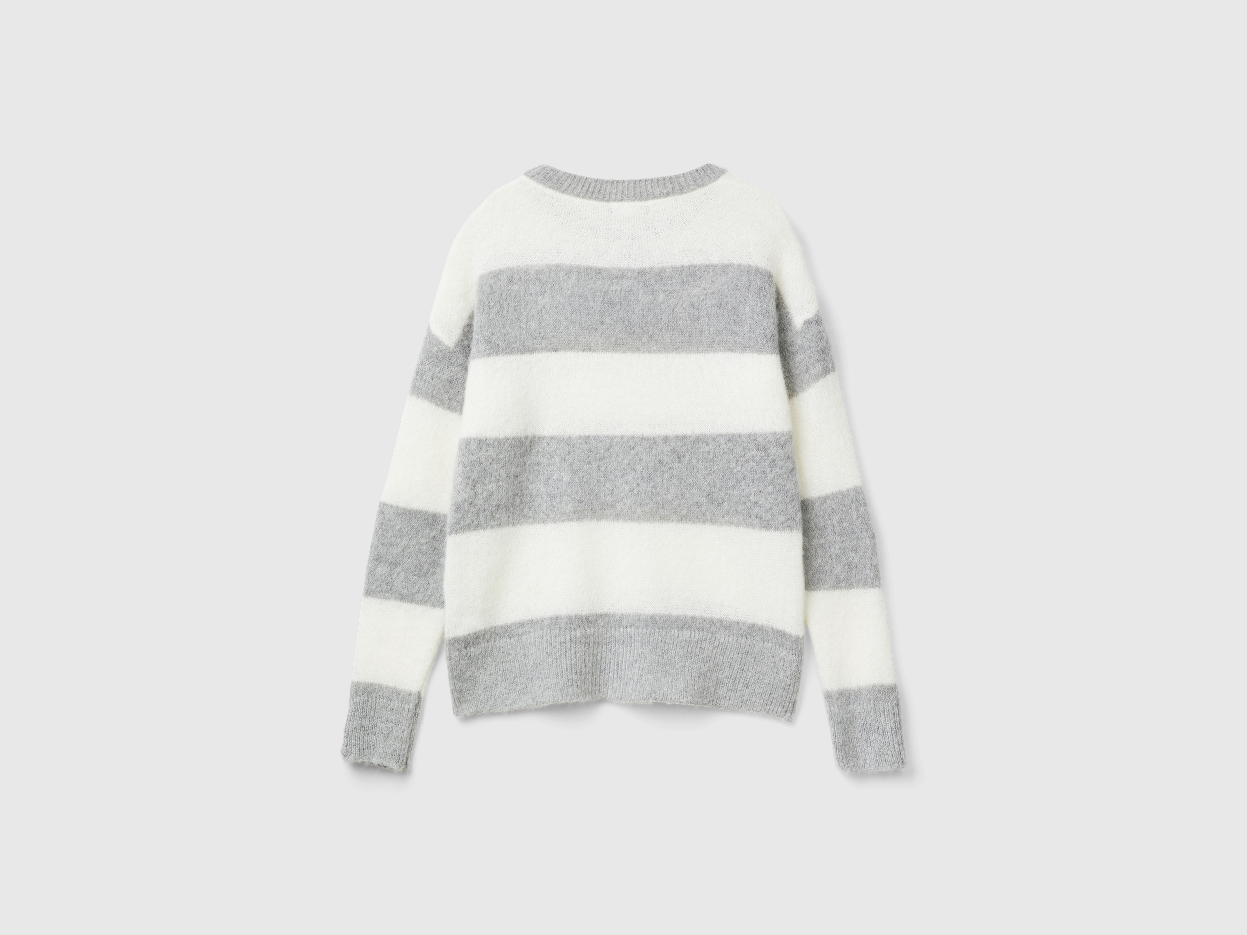 Pull rayé en alpaga mélangé – Image 2