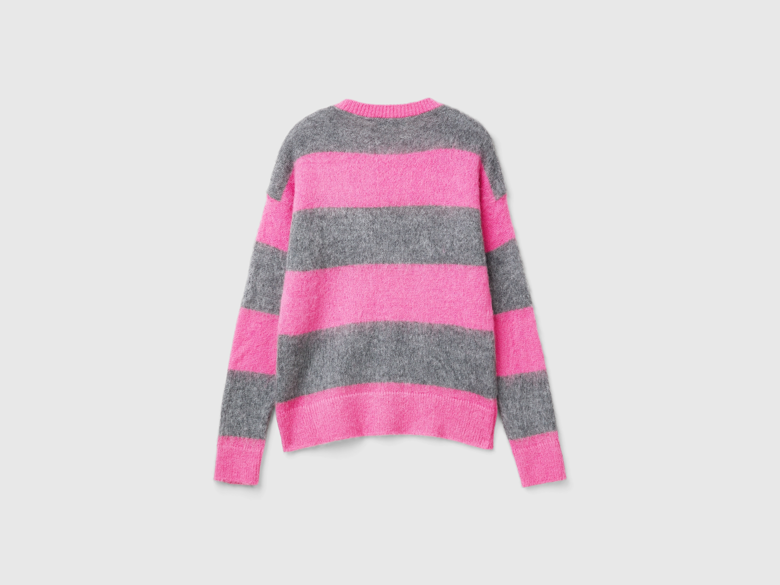 Pull rayé en alpaga mélangé – Image 2