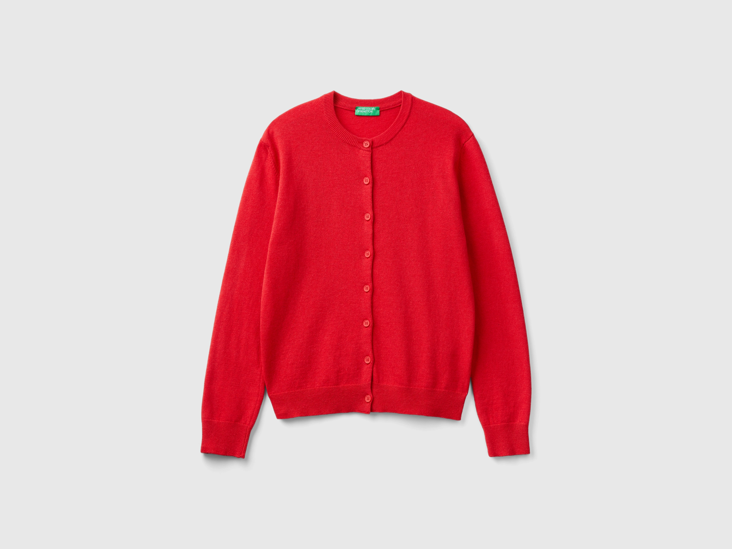 Gilet rouge en mélange de laine et de cachemire Gilet rouge en mélange de laine et de cachemire