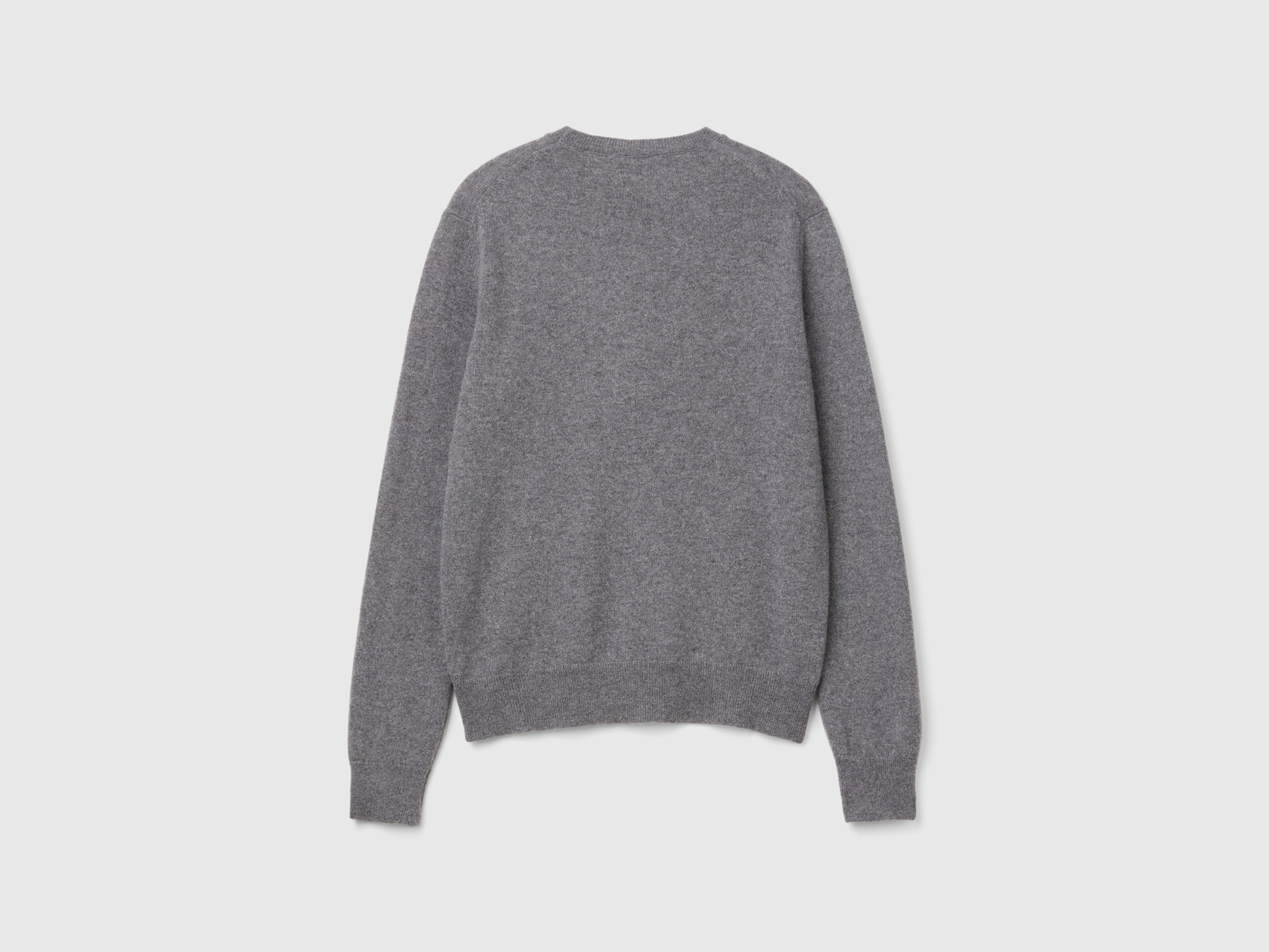 Pull gris foncé en pur cachemire – Image 2
