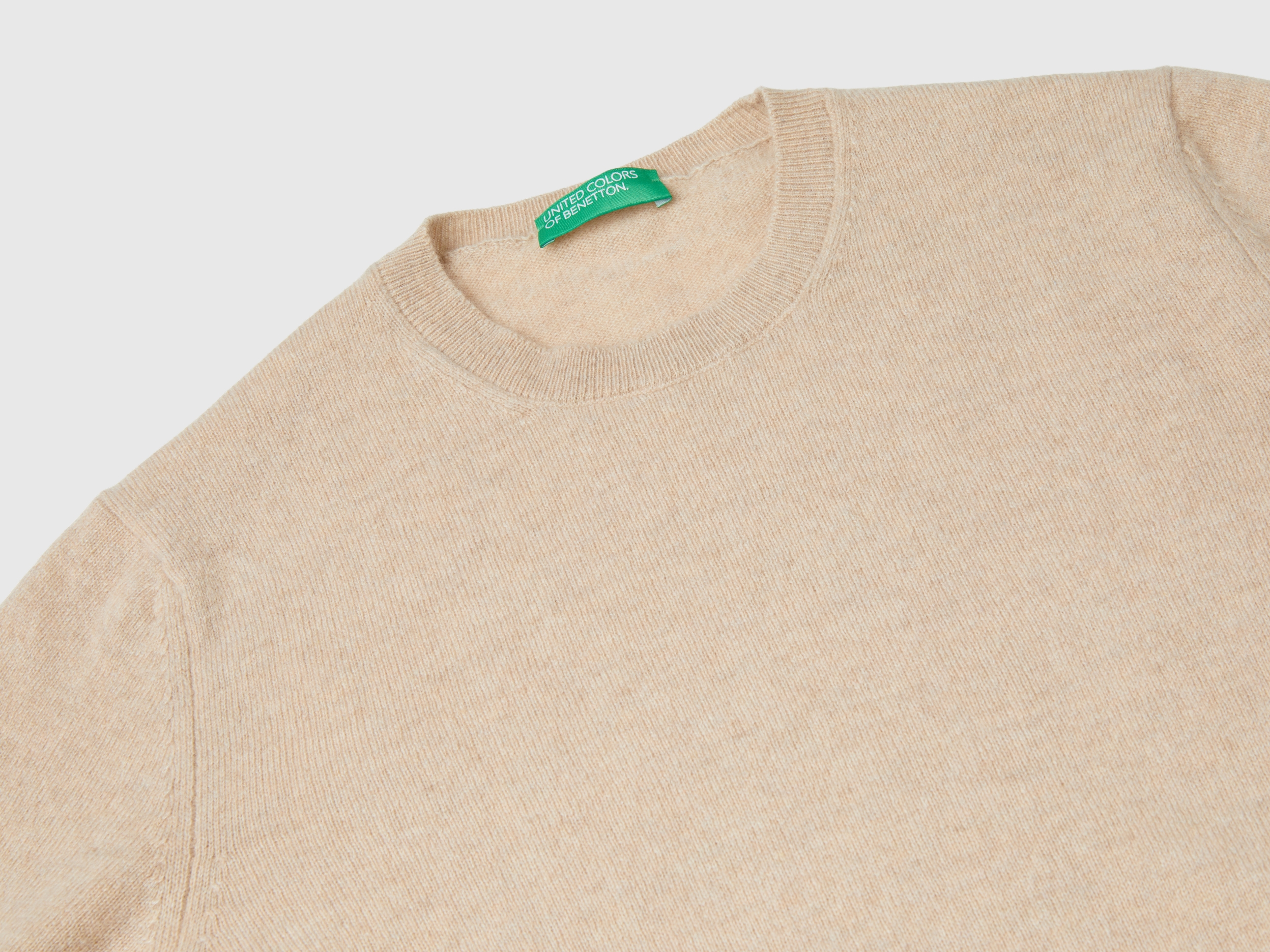 Pull beige en pur cachemire – Image 3