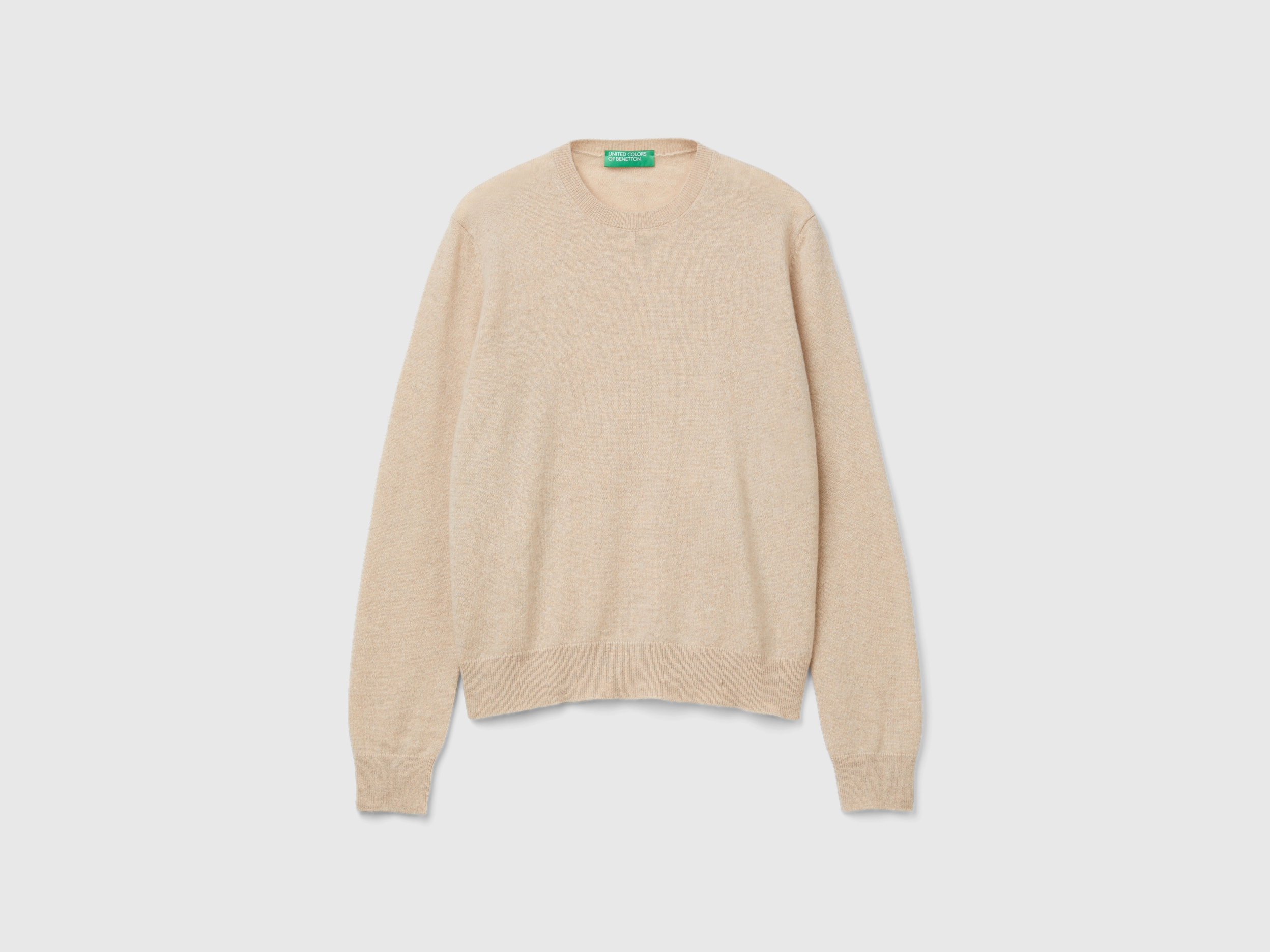 Pull beige en pur cachemire Pull beige en pur cachemire