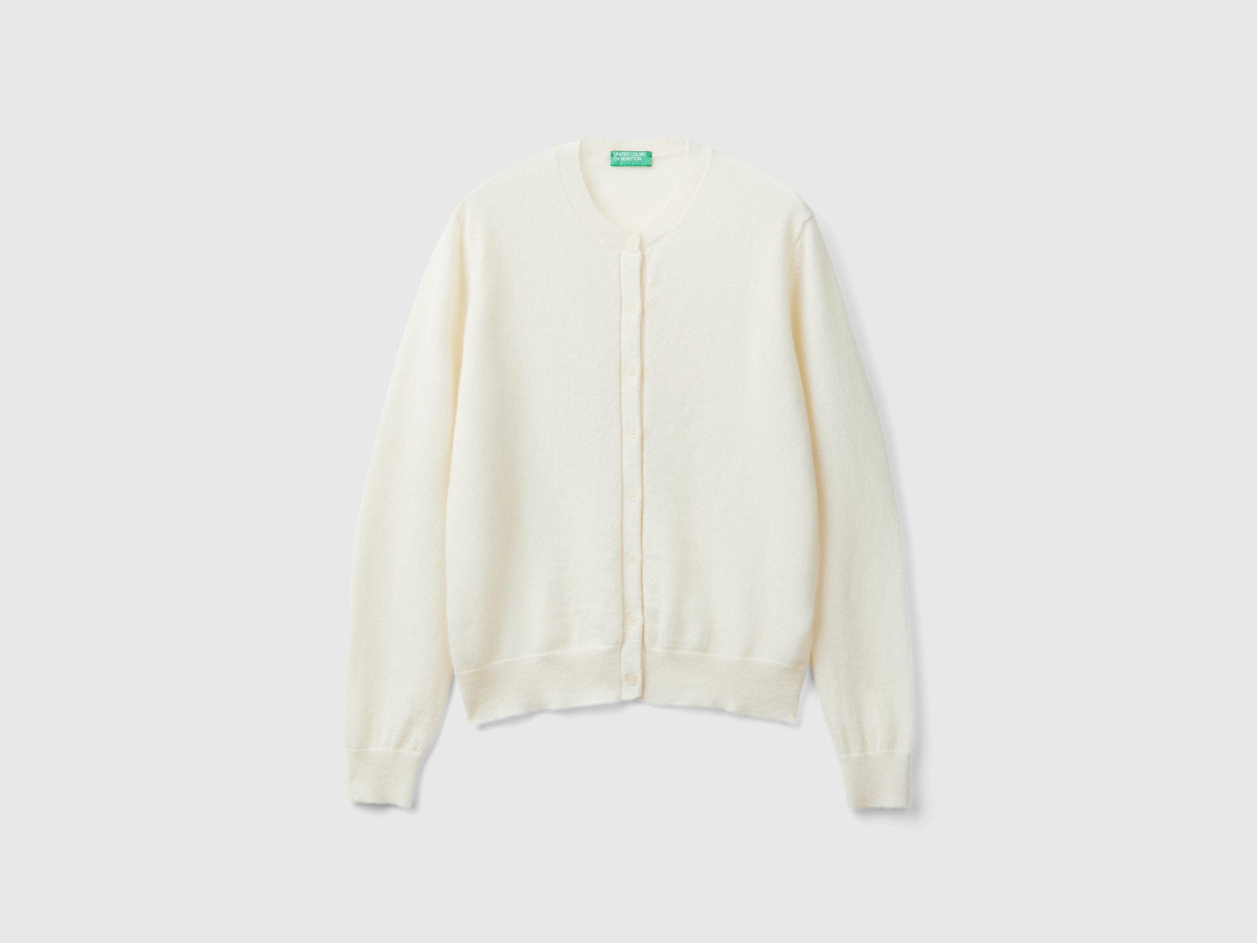 Cardigan crème en pur cachemire Cardigan crème en pur cachemire