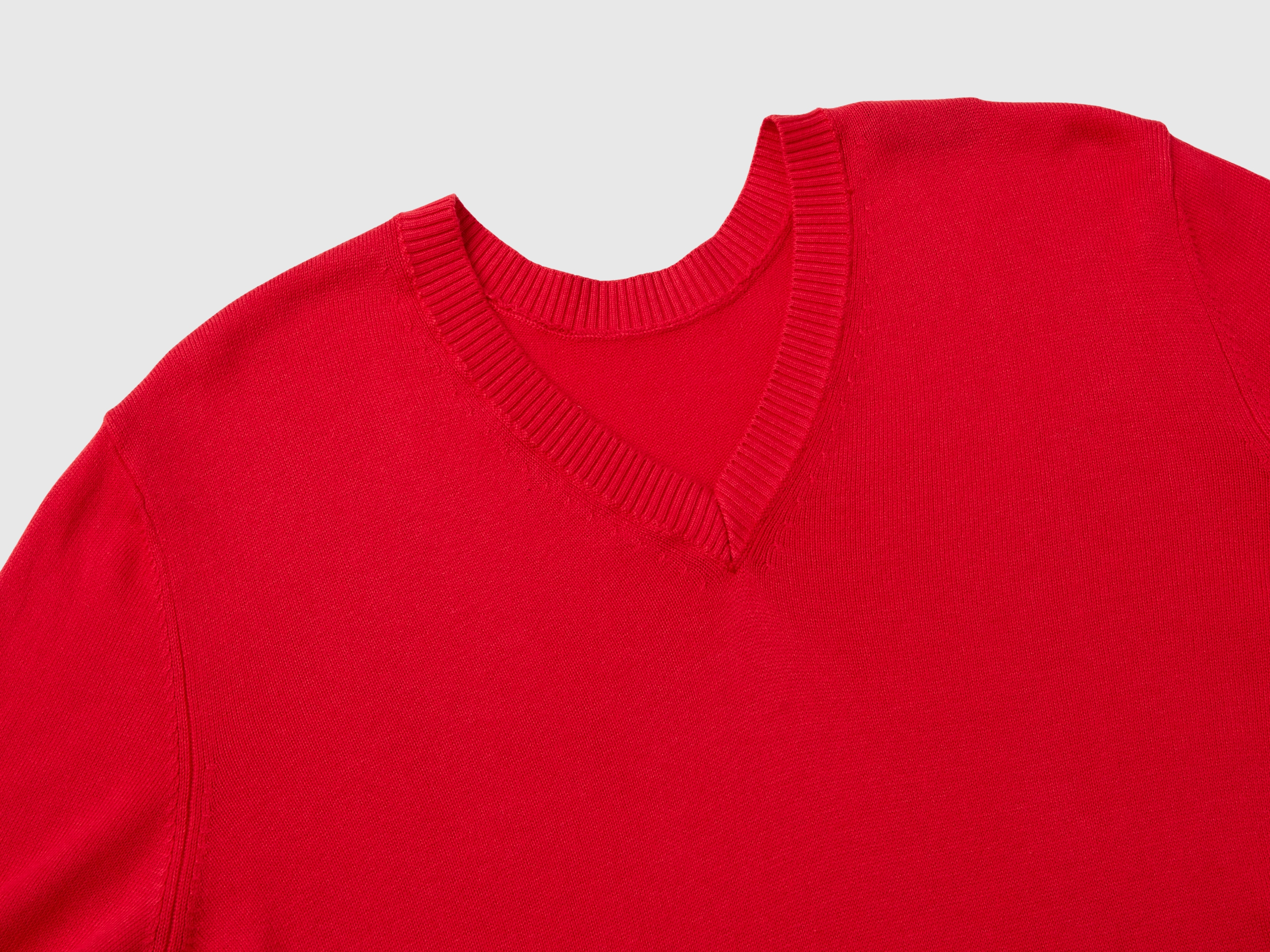 Pull à col en V en Modal mélangé – Image 3