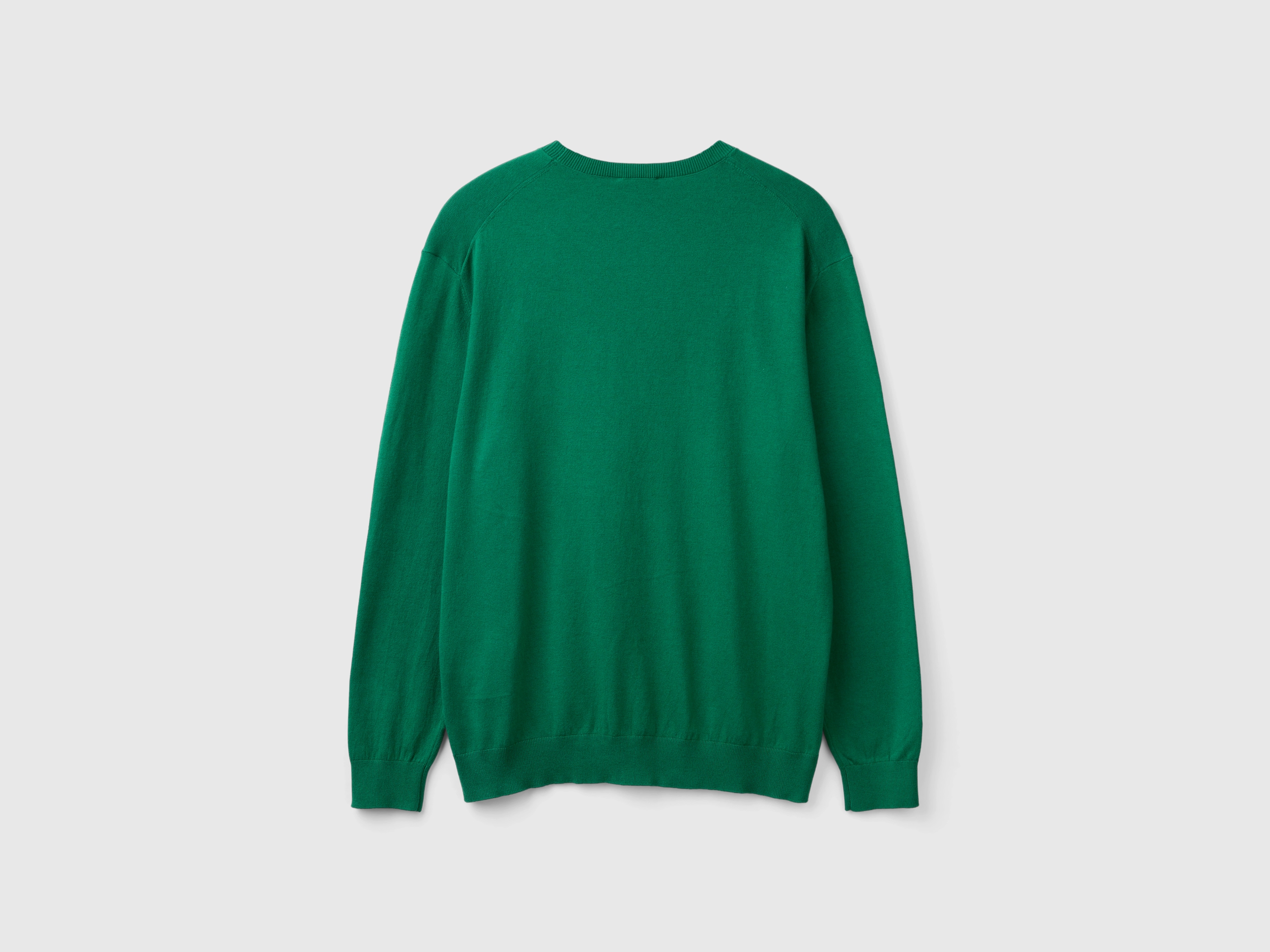 Pull léger à col rond en coton mélangé – Image 2