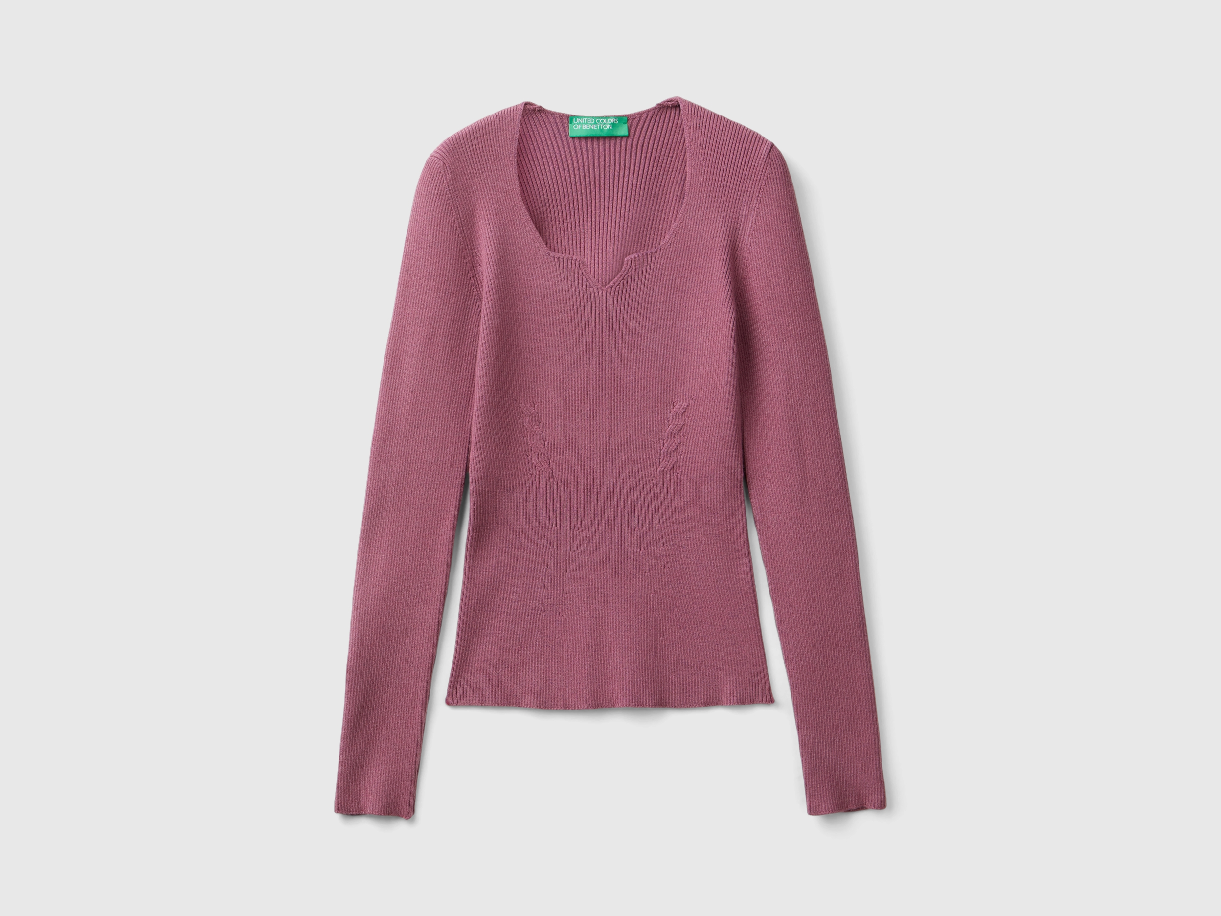 Pull à encolure cœur Pull à encolure cœur