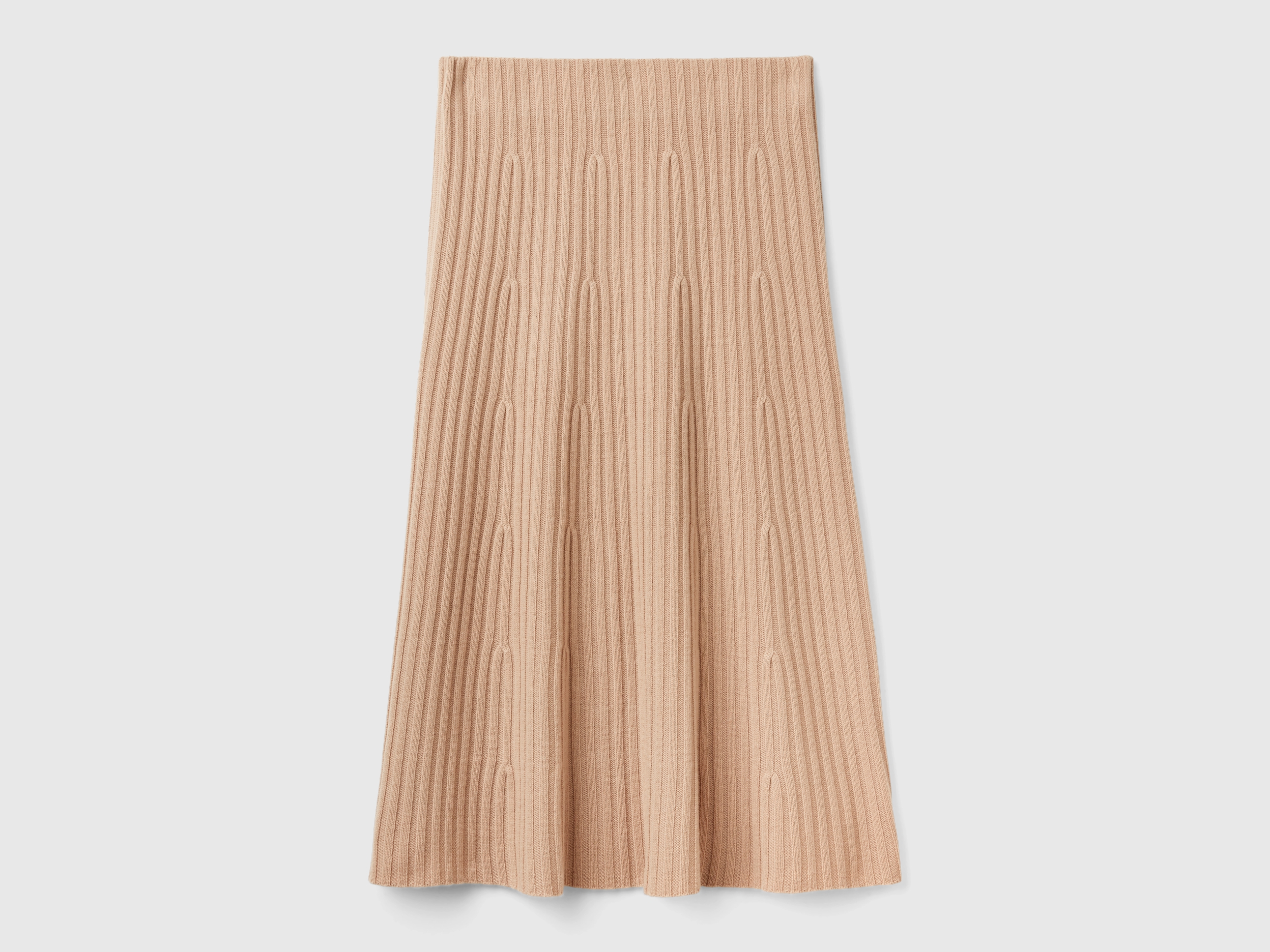 Jupe midi en maille Jupe midi en maille