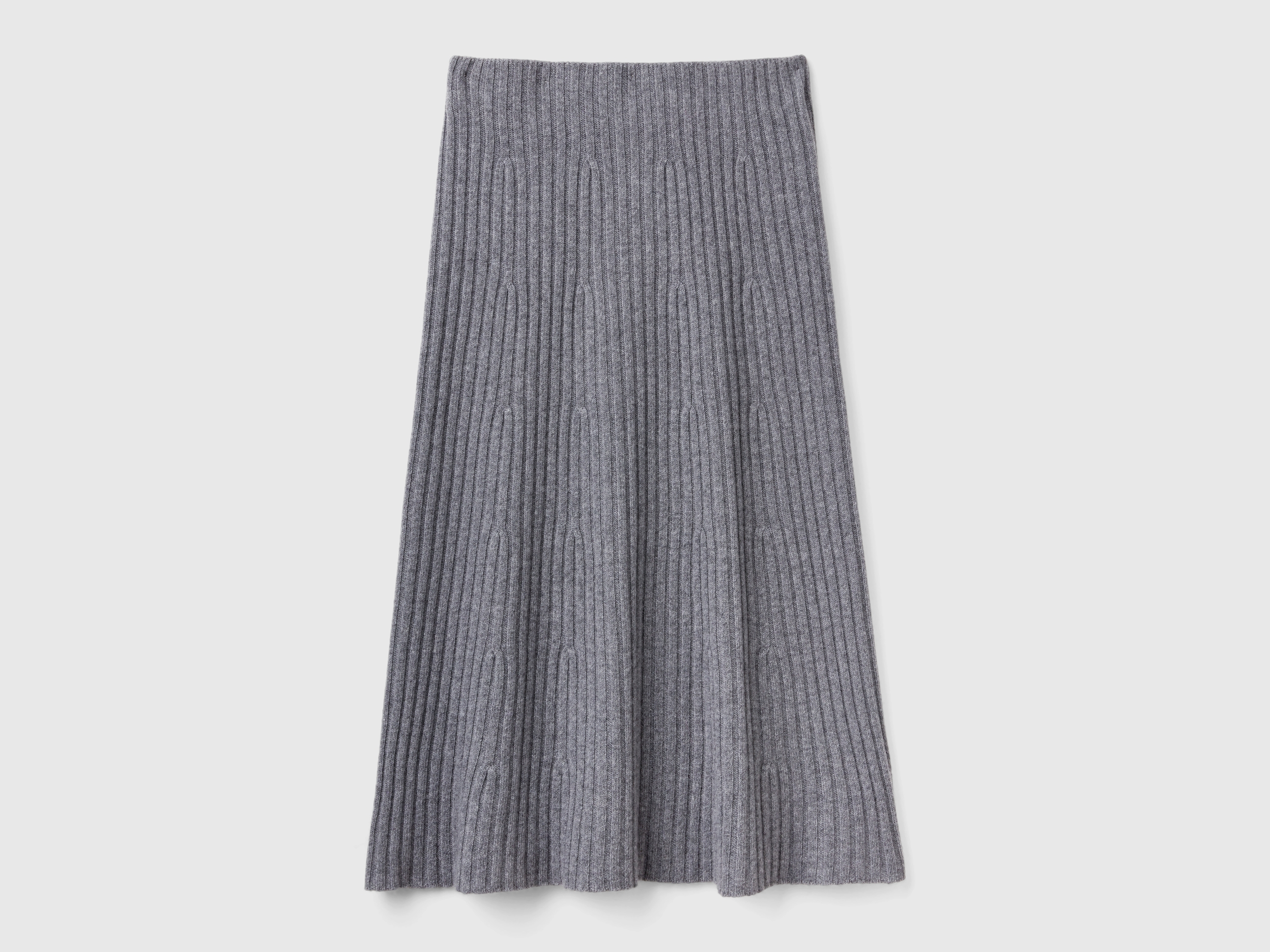 Jupe midi en maille Jupe midi en maille