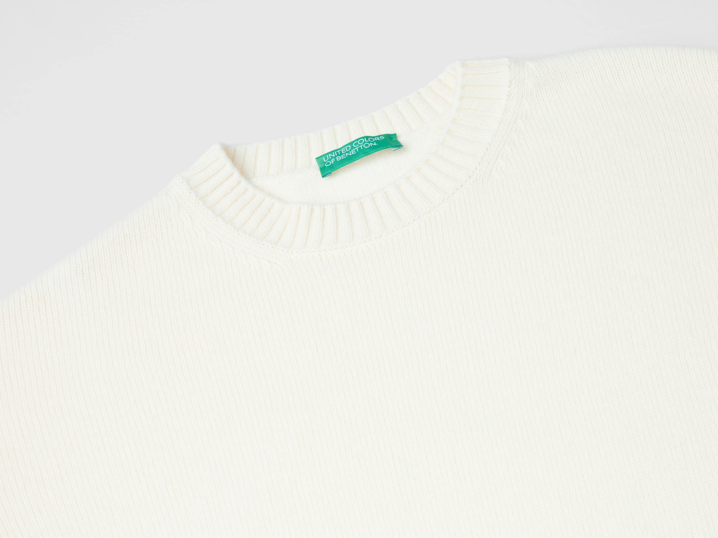 Pull coupe boxy en laine mélangée – Image 3