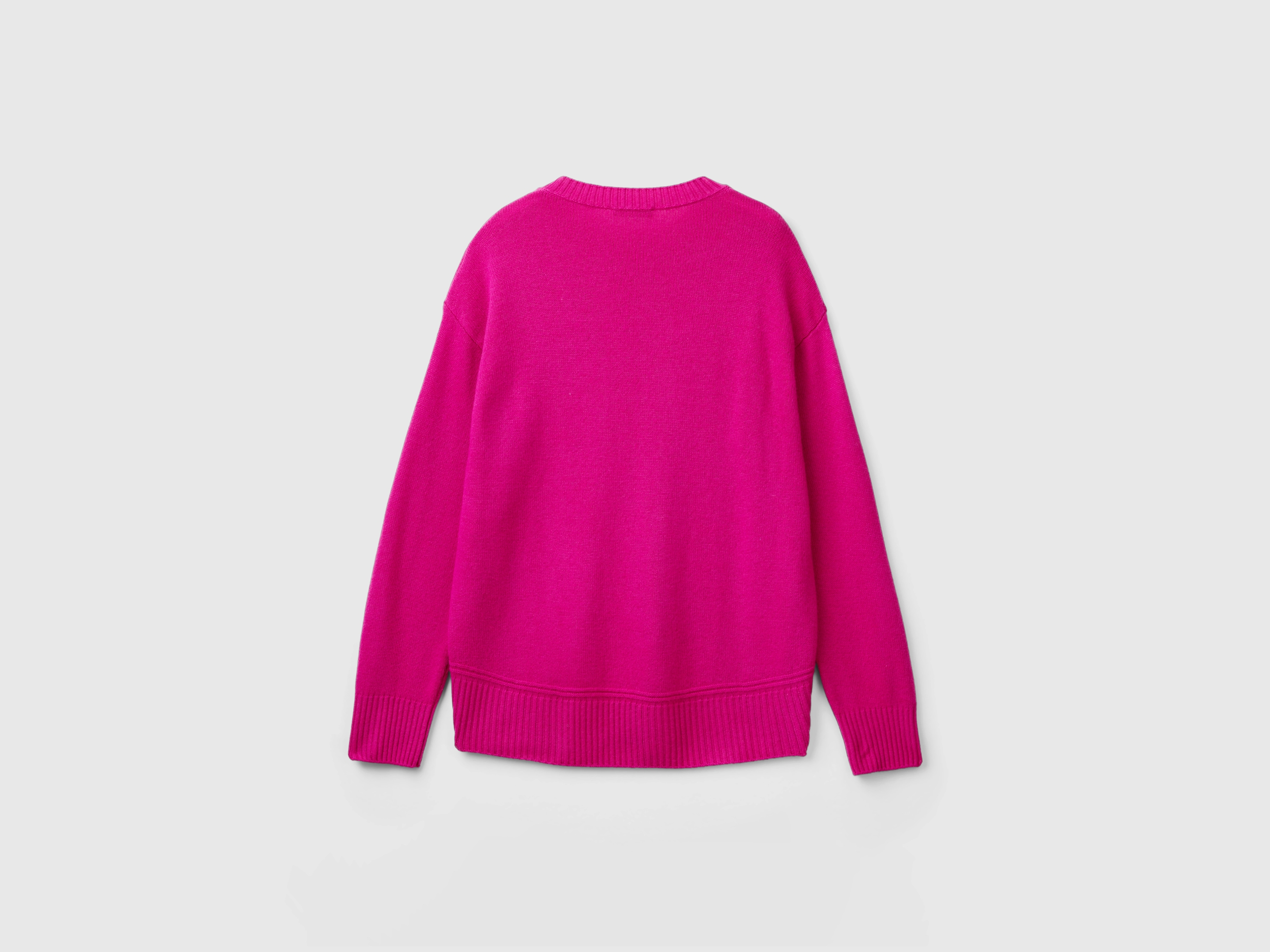 Pull coupe boxy en laine mélangée – Image 2