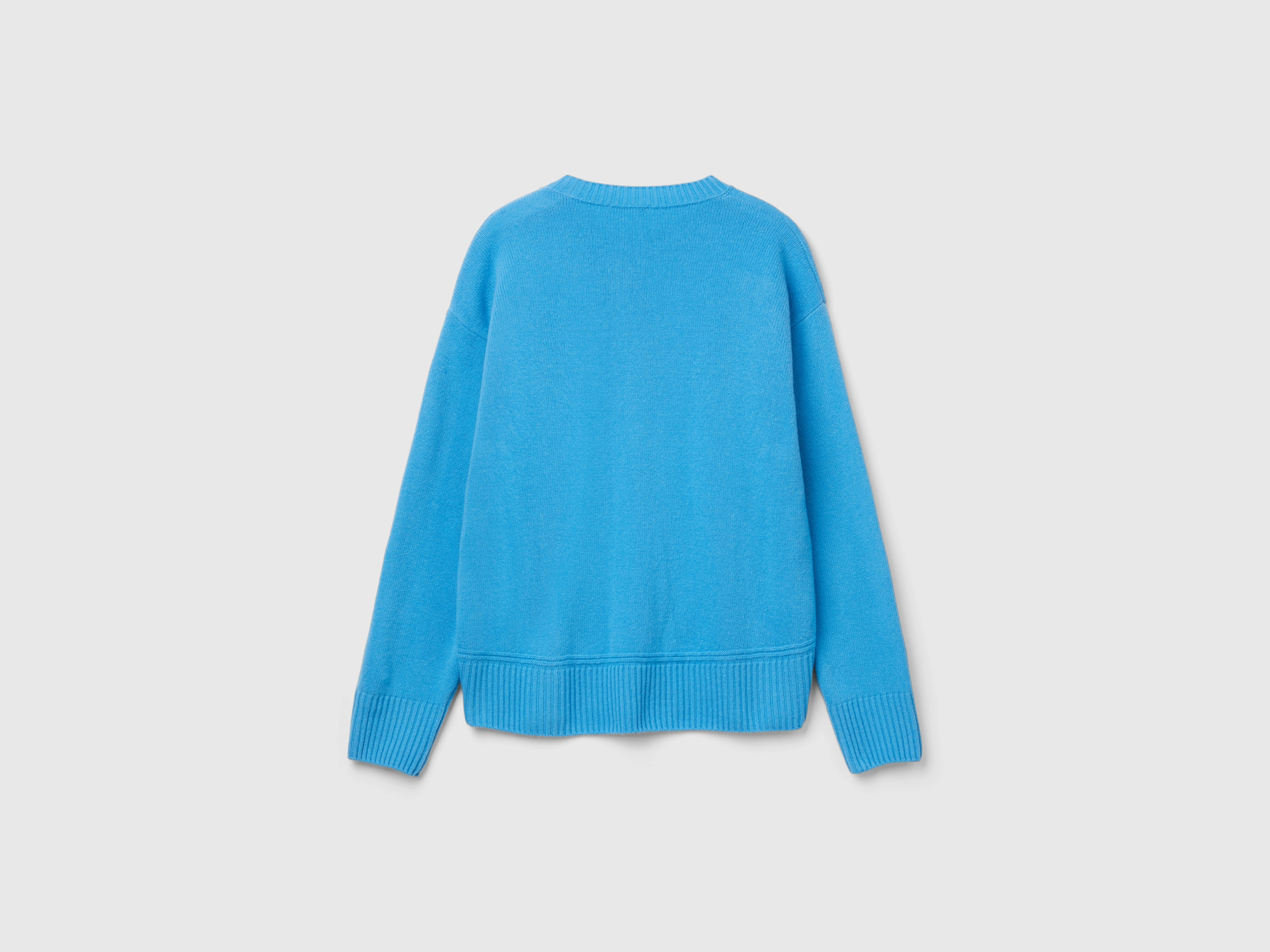 Pull coupe boxy en laine mélangée – Image 2