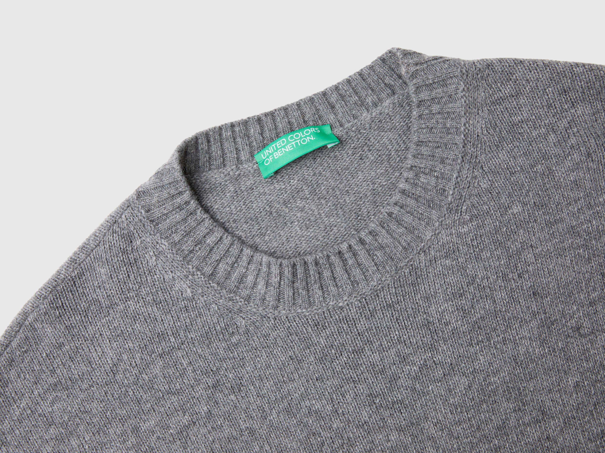 Pull coupe boxy en laine mélangée – Image 3