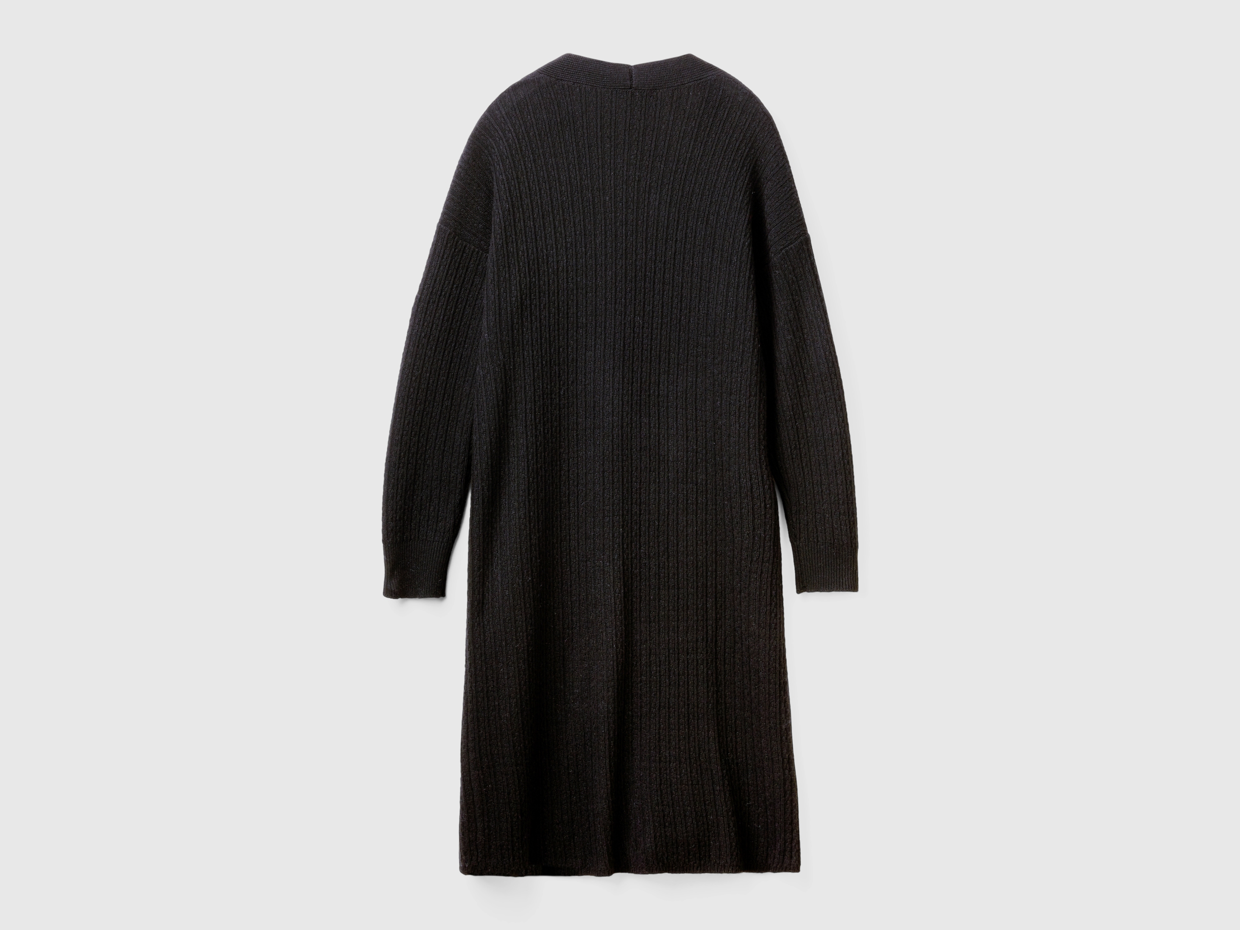 Gilet long en laine mélangée – Image 2