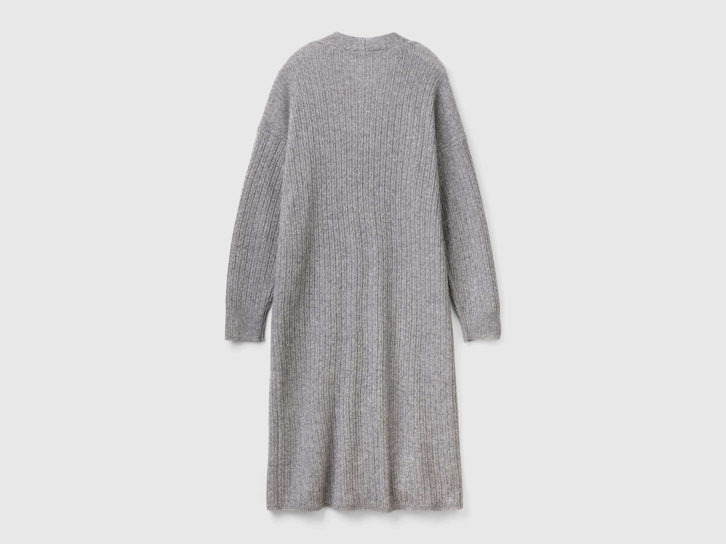 Gilet long en laine mélangée – Image 2