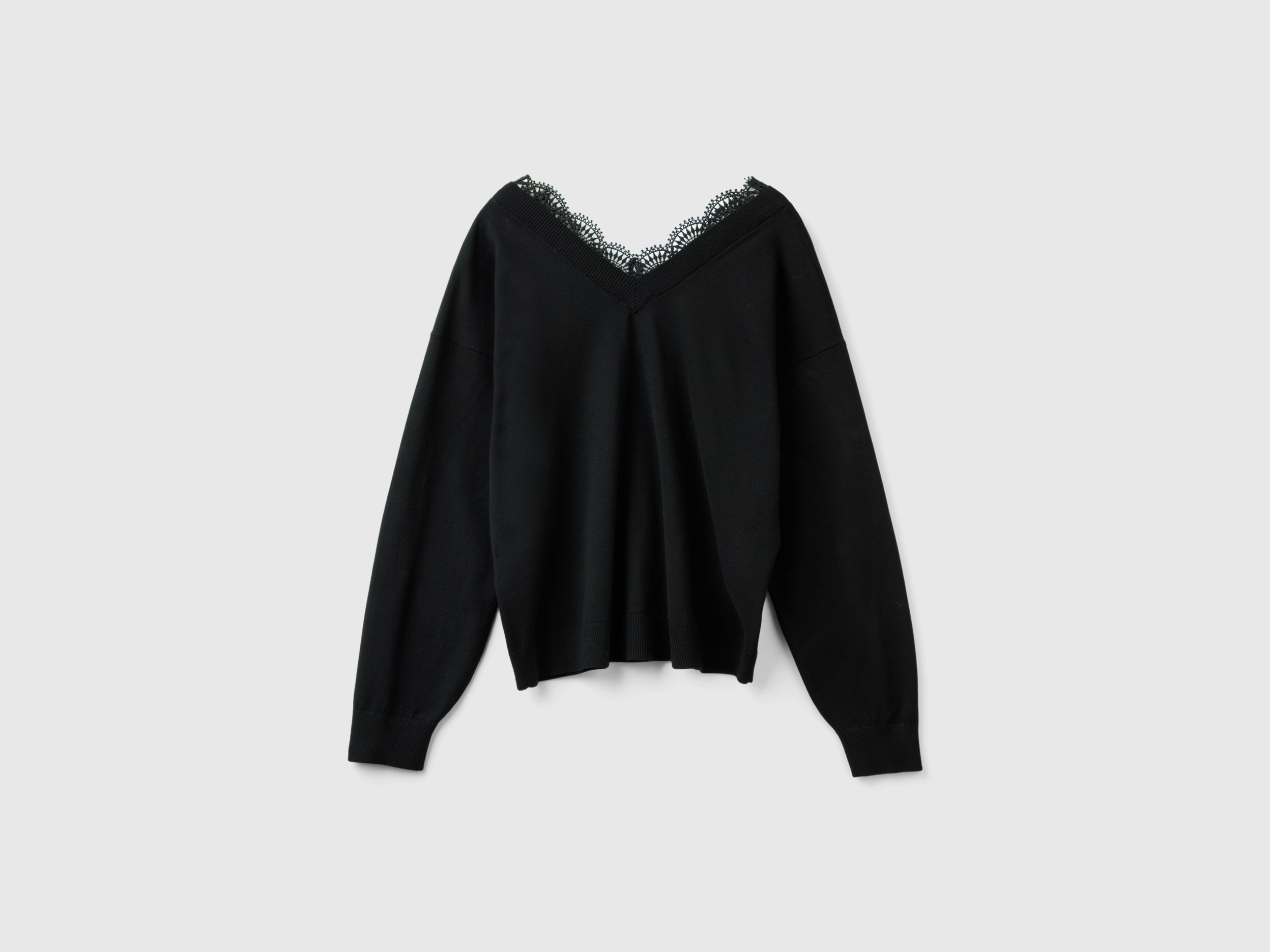 Pull fluide avec dentelle – Image 2