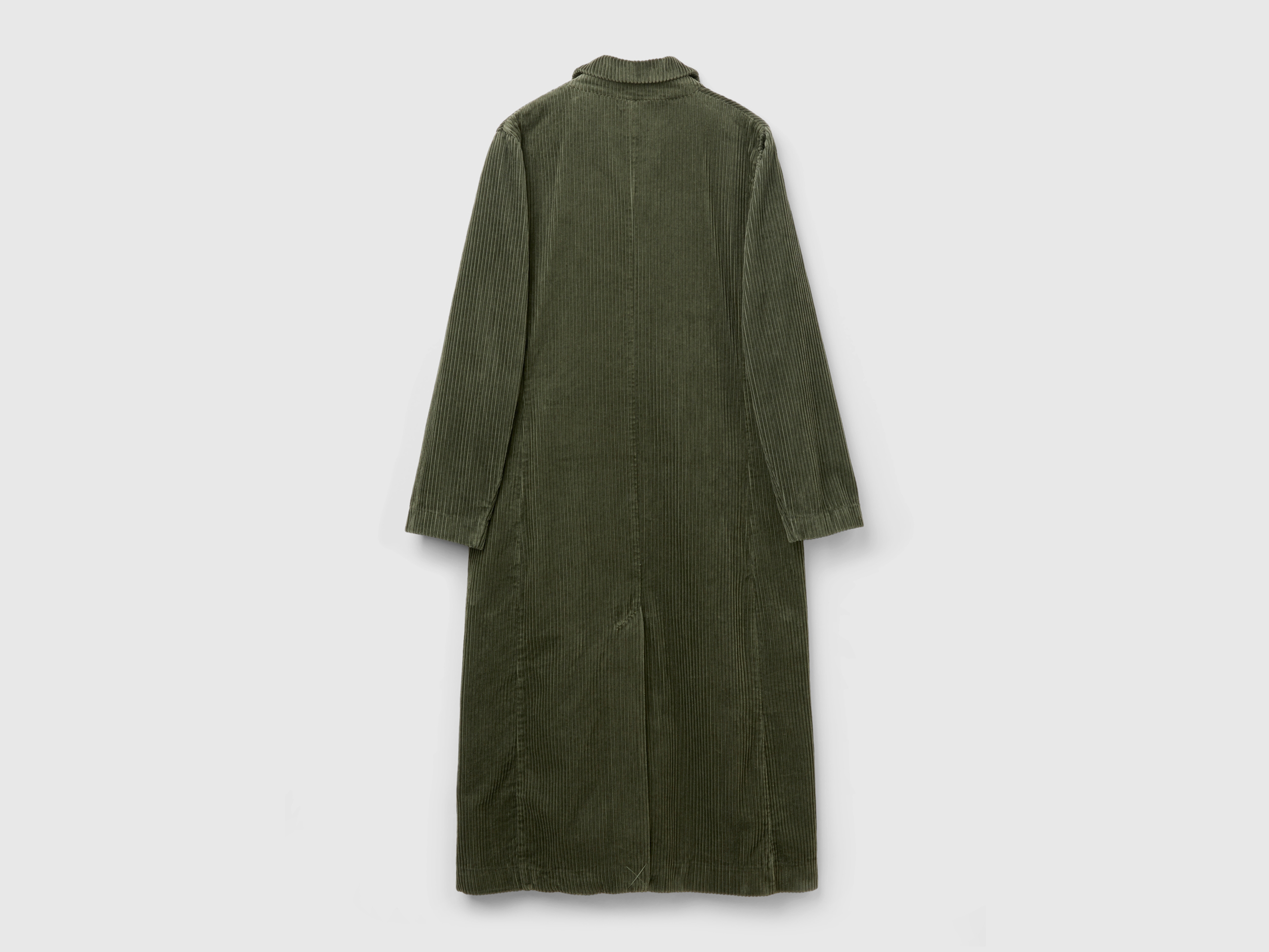 Trench à double boutonnage en velours – Image 2