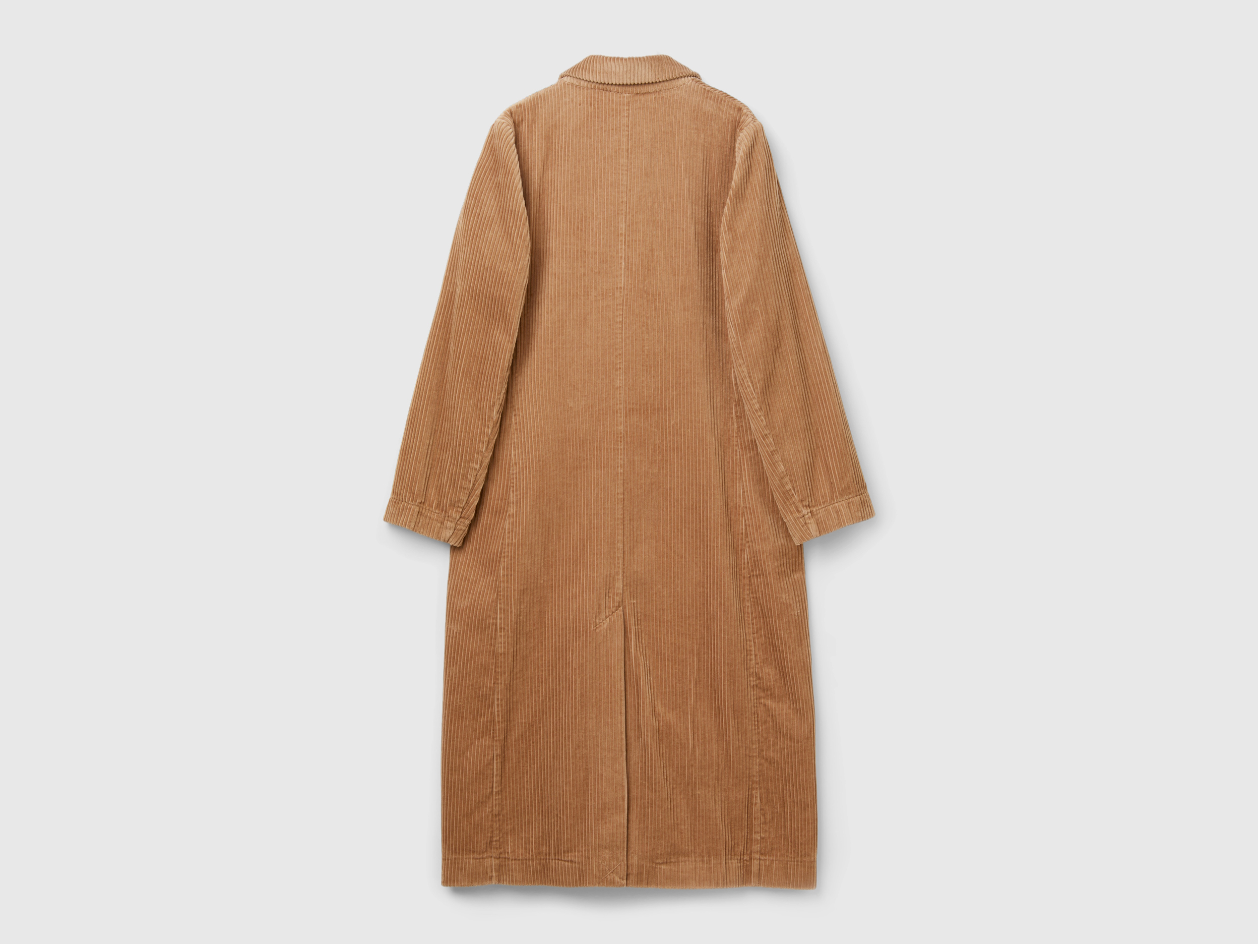 Trench à double boutonnage en velours – Image 2